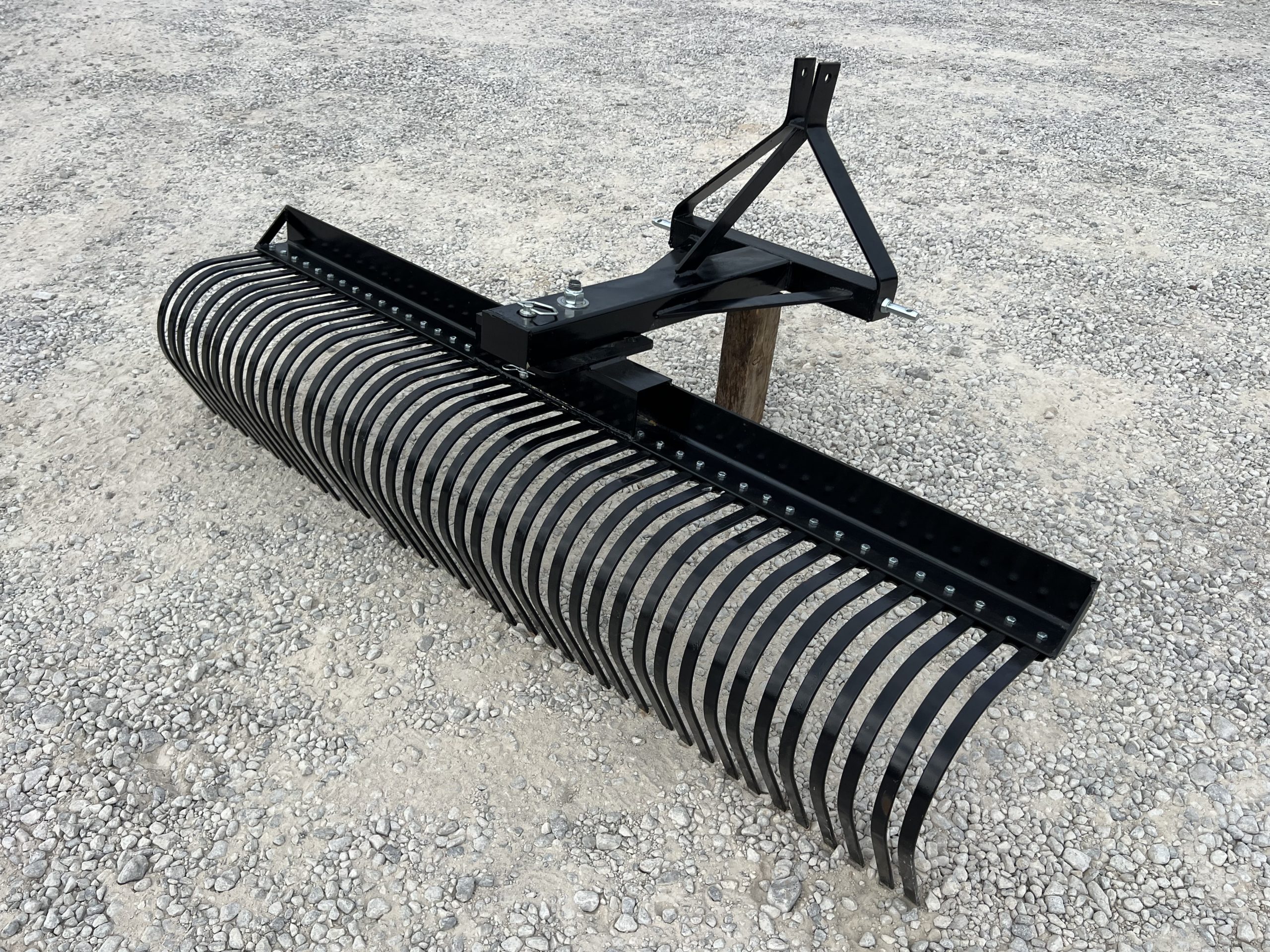 PROWORKS 84" Rock Landscape Rake Attachment Fits Cat 1 3 Point Hitch - Image 6