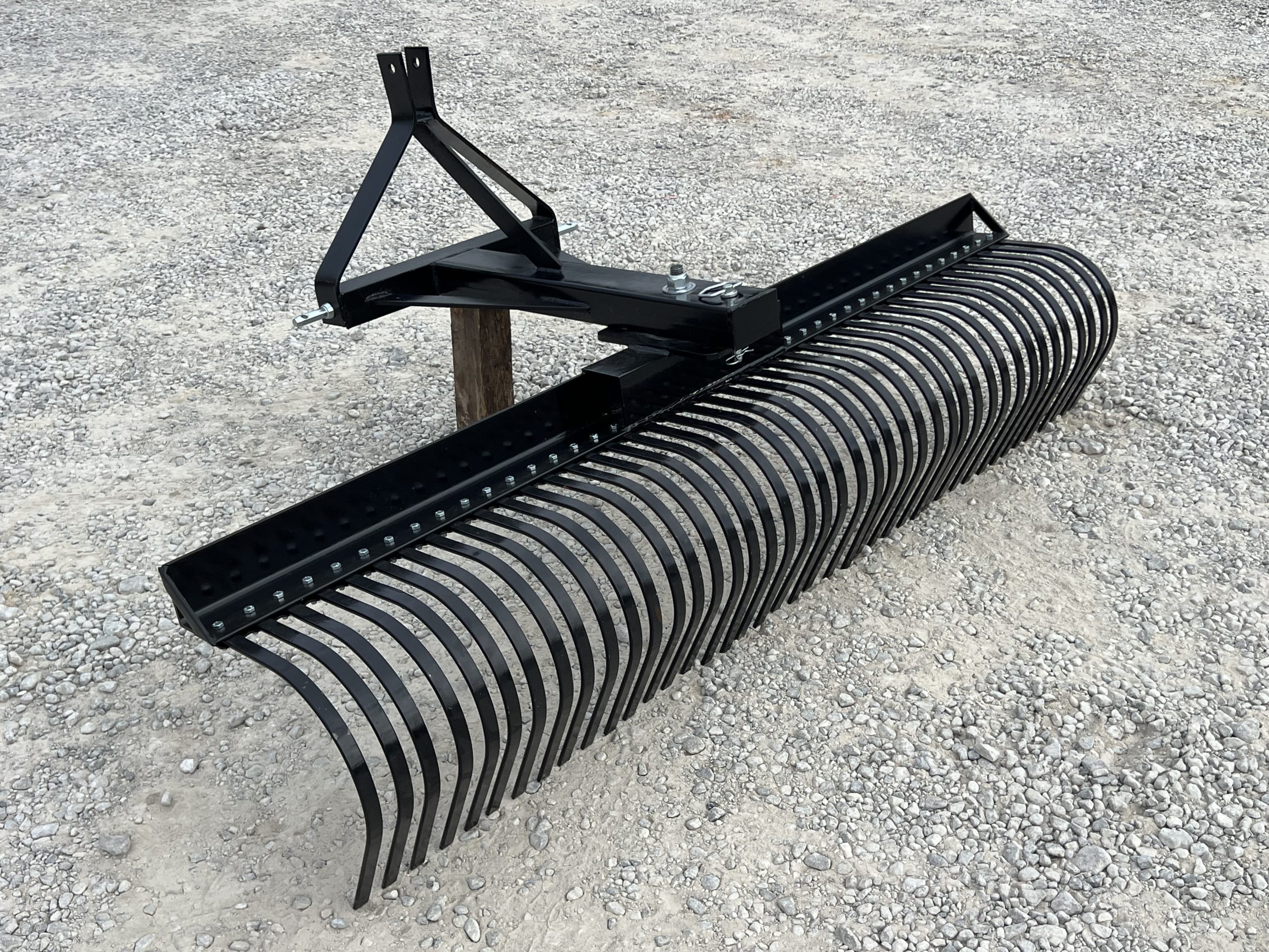 PROWORKS 84" Rock Landscape Rake Attachment Fits Cat 1 3 Point Hitch - Image 8