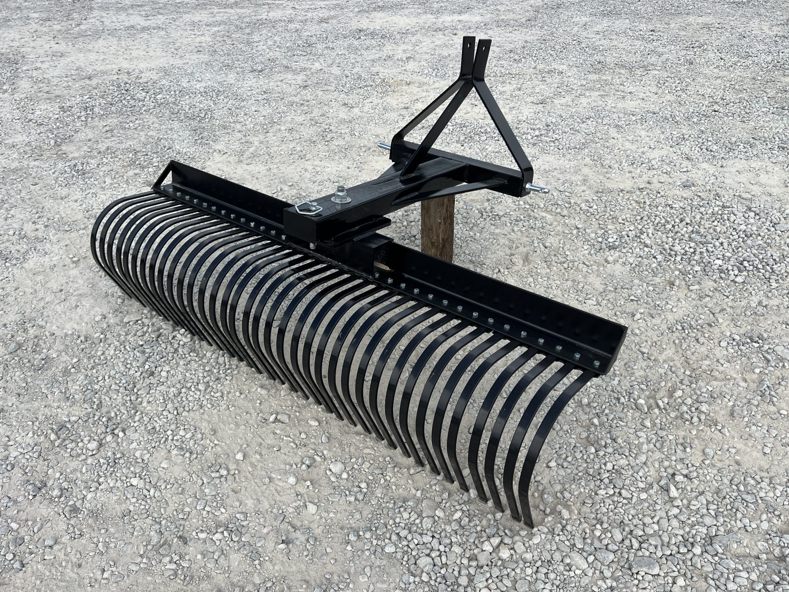 PROWORKS 72" Rock Landscape Rake Attachment Fits Cat 1 3 Point Hitch - Image 6
