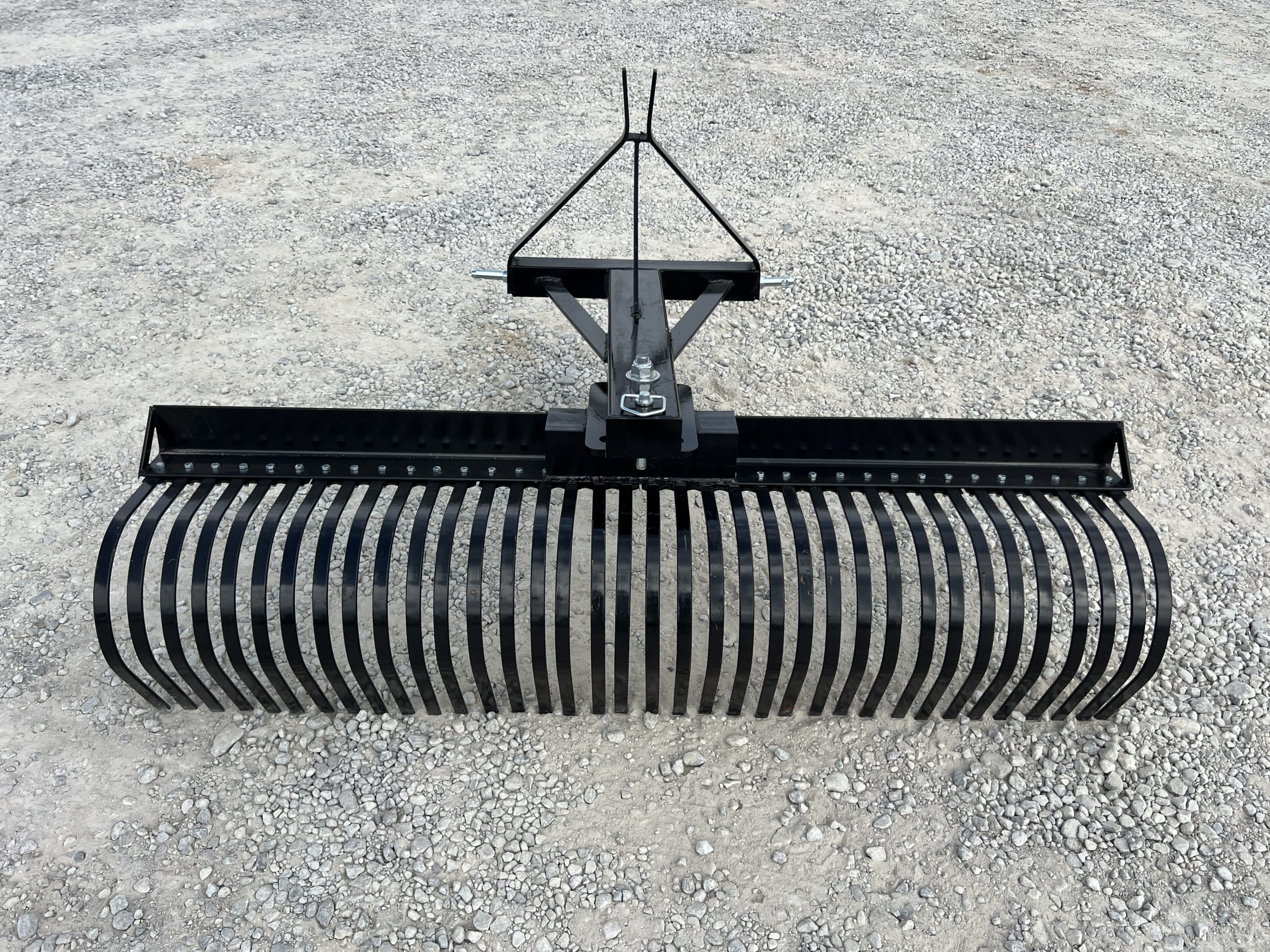 PROWORKS 72" Rock Landscape Rake Attachment Fits Cat 1 3 Point Hitch - Image 7