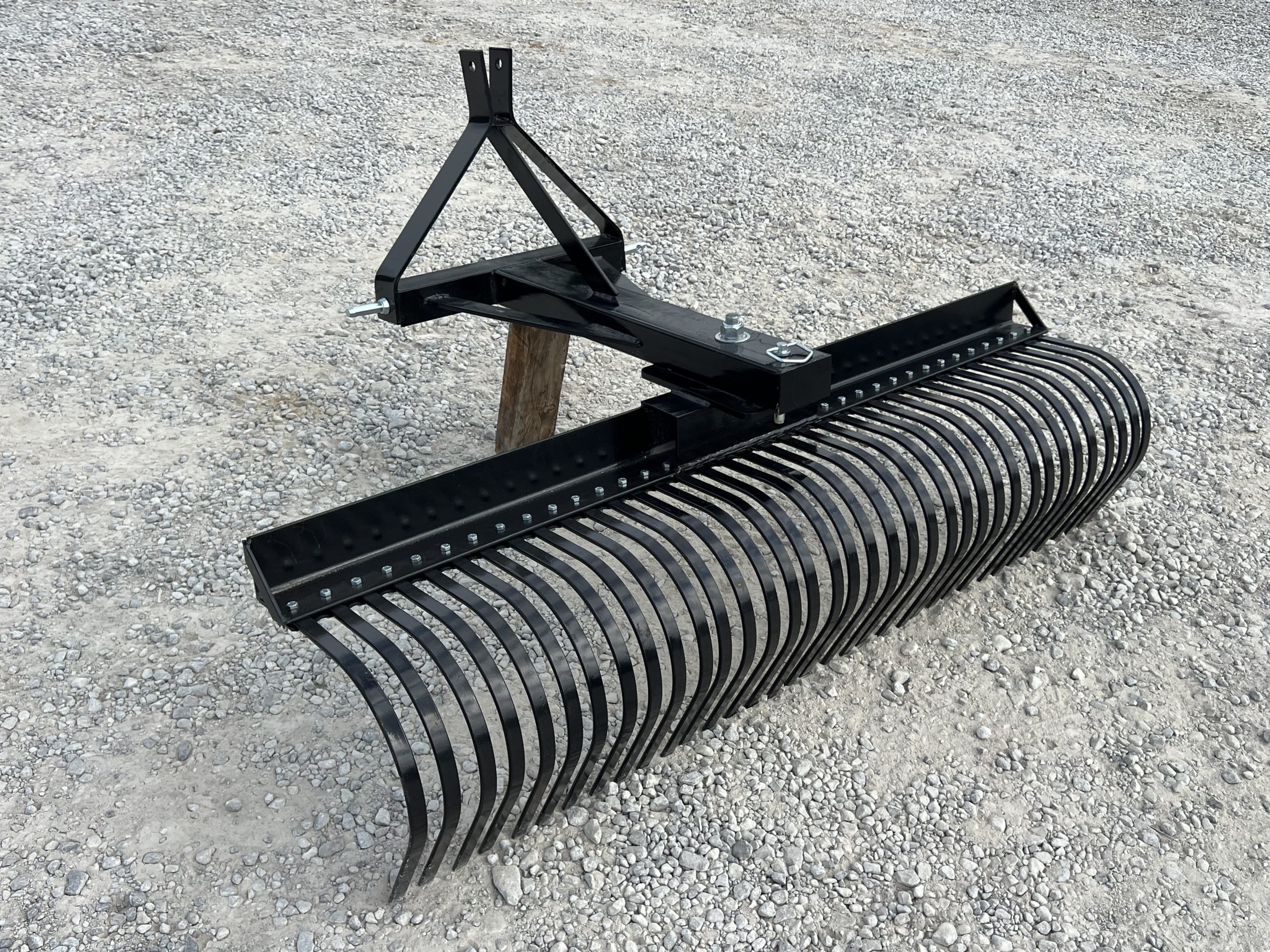 PROWORKS 72" Rock Landscape Rake Attachment Fits Cat 1 3 Point Hitch - Image 8