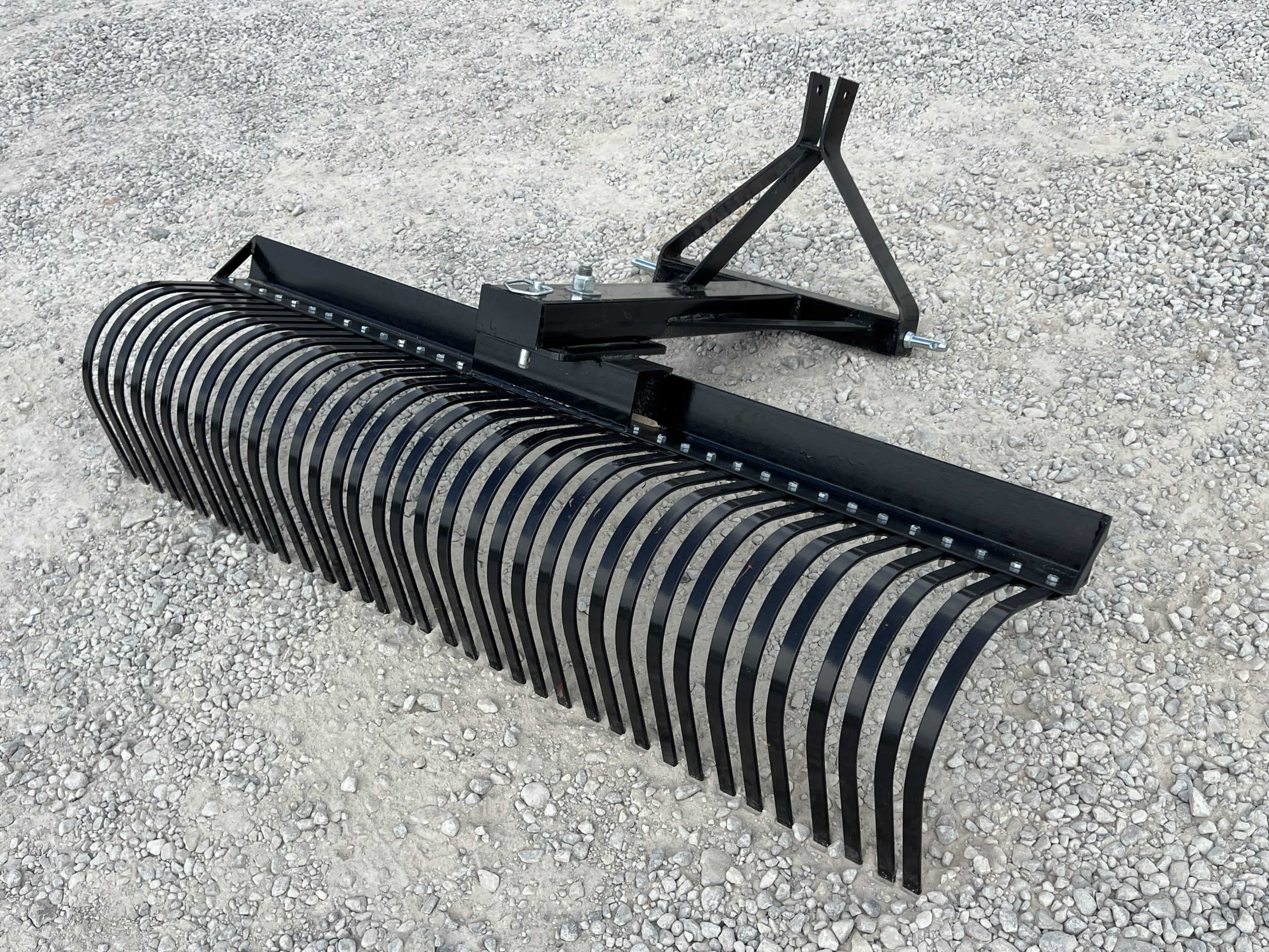PROWORKS 72" Rock Landscape Rake Attachment Fits Cat 1 3 Point Hitch - Image 14