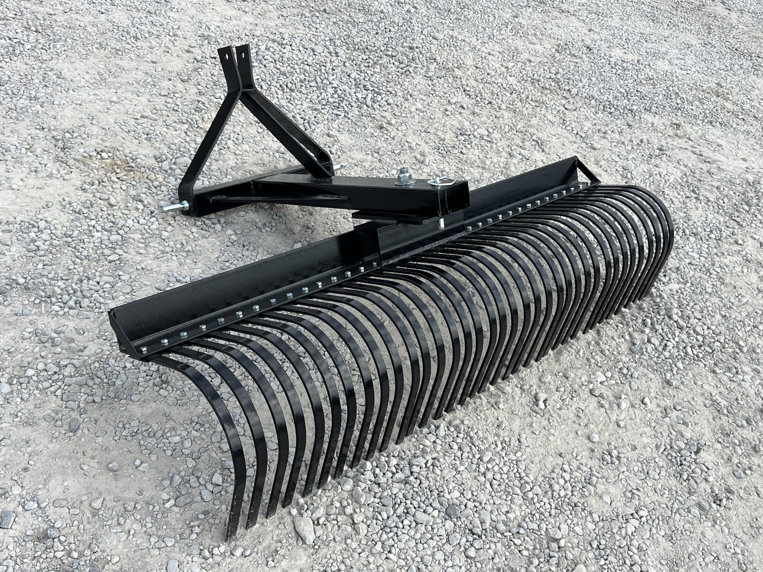 PROWORKS 72" Rock Landscape Rake Attachment Fits Cat 1 3 Point Hitch - Image 15