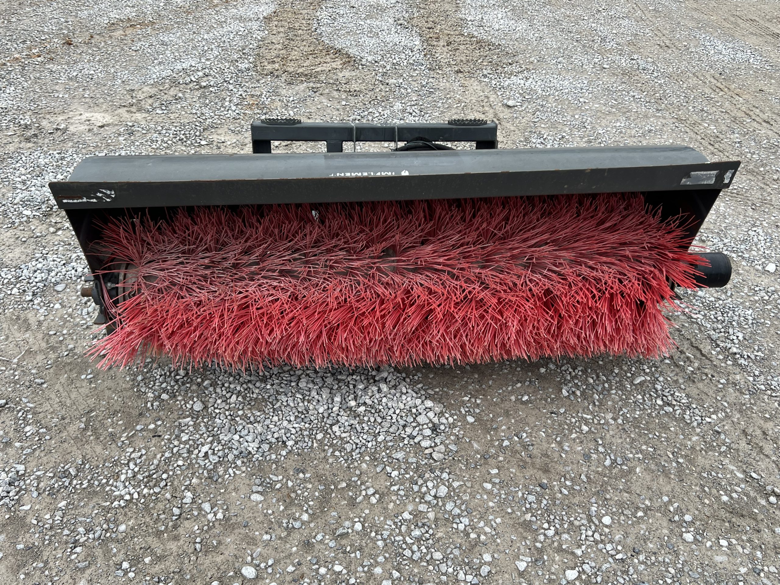 IronCraft Titan 72" Hydraulic Angle Sweeper Broom Attachment Skid Steer 14 Pin - Image 2
