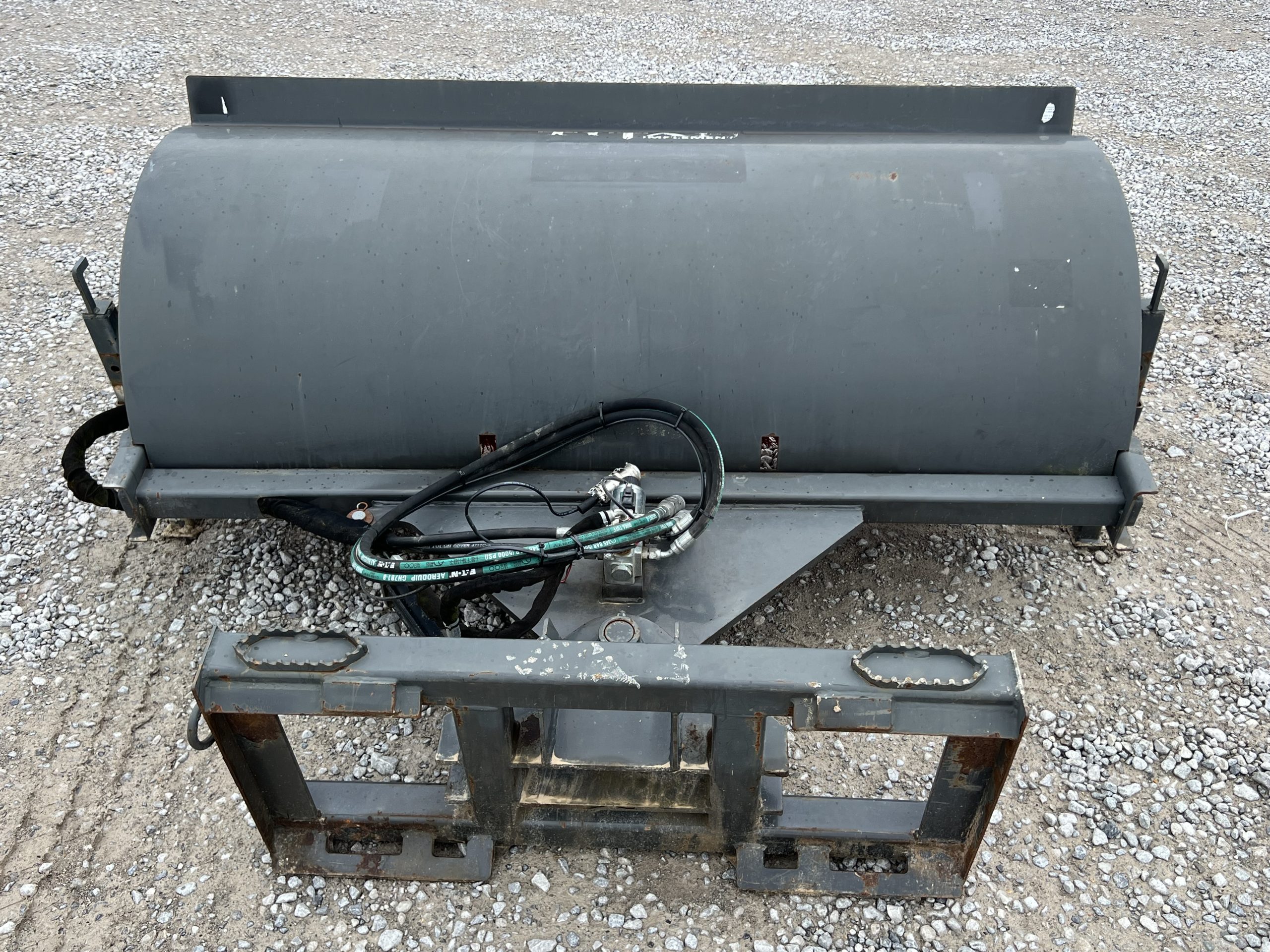 IronCraft Titan 72" Hydraulic Angle Sweeper Broom Attachment Skid Steer 14 Pin - Image 6