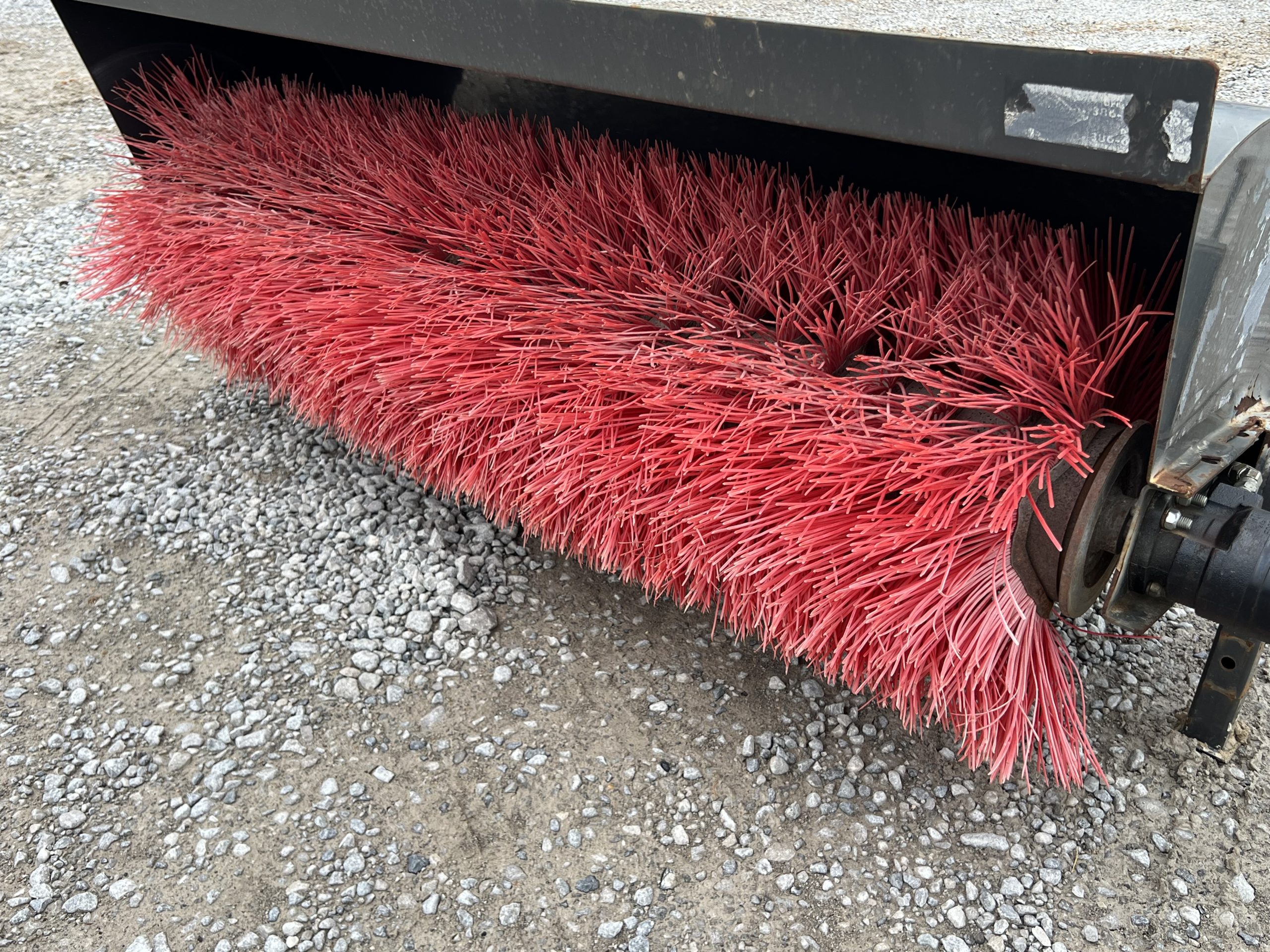 IronCraft Titan 72" Hydraulic Angle Sweeper Broom Attachment Skid Steer 14 Pin - Image 12