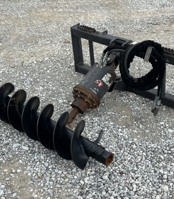 2019 Paladin X1975 Auger Drive 2" Hex w/ New Lowe 12" Bit Fits Skid Steer Loader