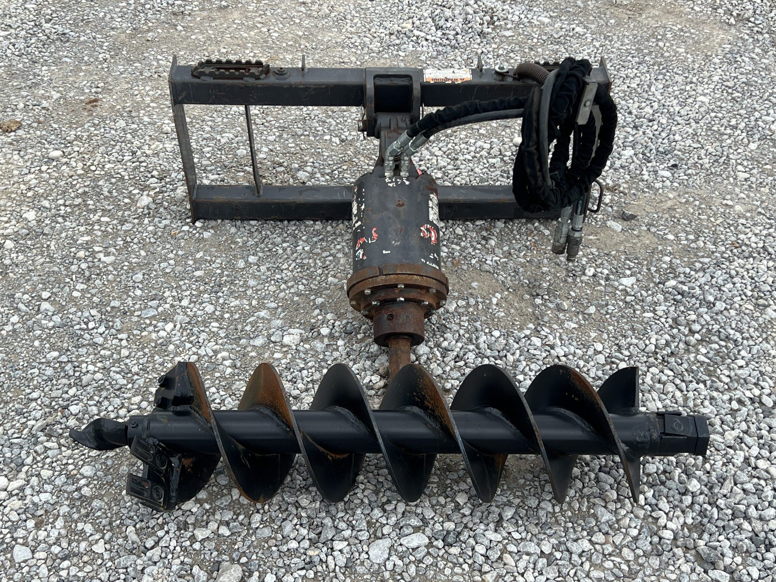 2019 Paladin X1975 Auger Drive 2" Hex w/ New Lowe 12" Bit Fits Skid Steer Loader - Image 2