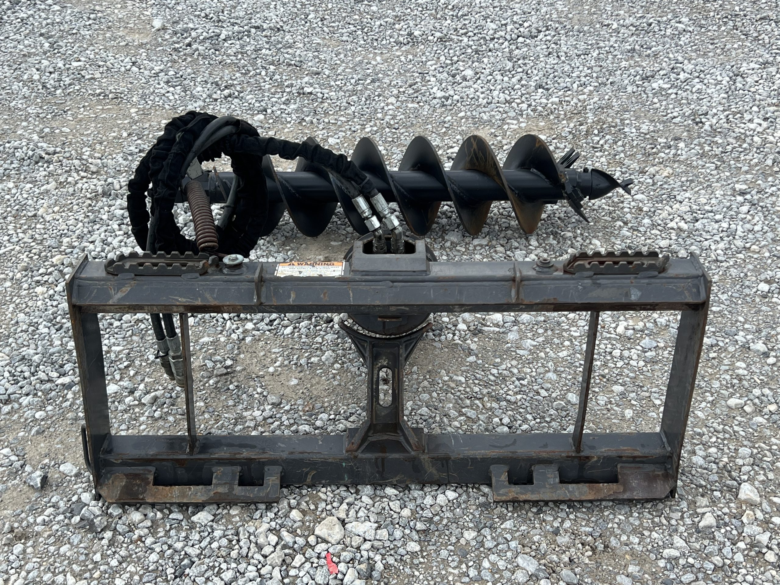 2019 Paladin X1975 Auger Drive 2" Hex w/ New Lowe 12" Bit Fits Skid Steer Loader - Image 6