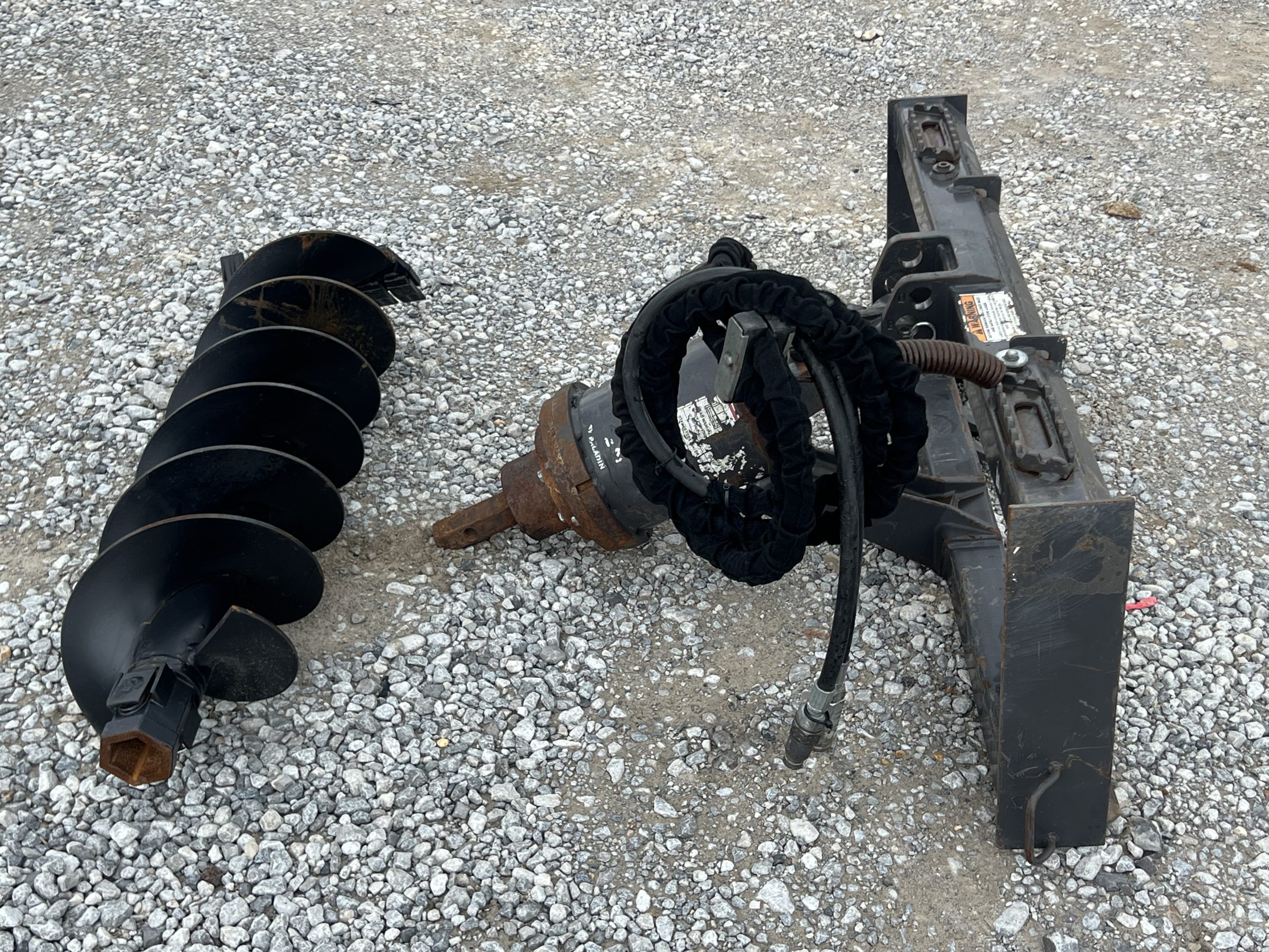 2019 Paladin X1975 Auger Drive 2" Hex w/ New Lowe 12" Bit Fits Skid Steer Loader - Image 8