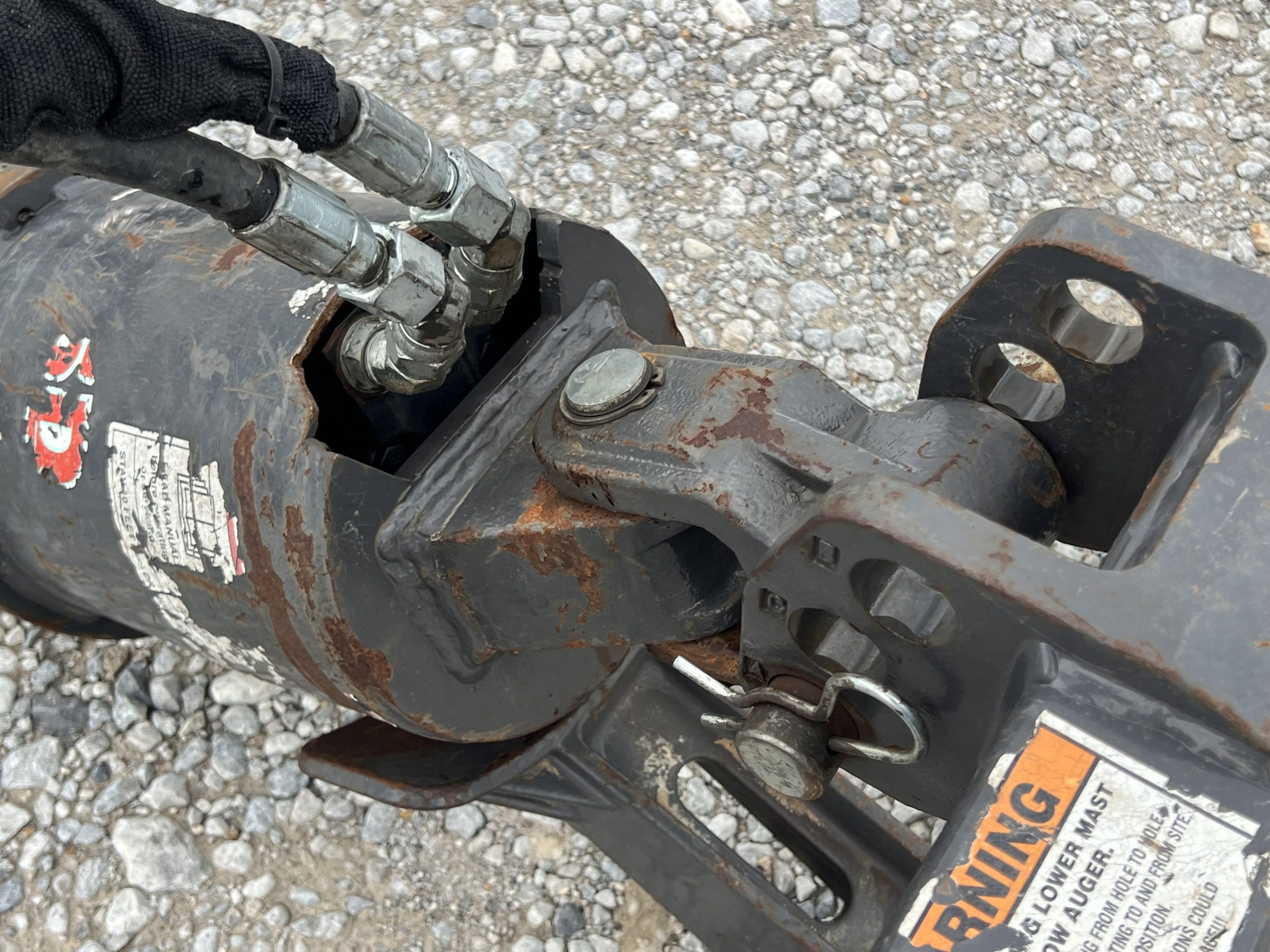 2019 Paladin X1975 Auger Drive 2" Hex w/ New Lowe 12" Bit Fits Skid Steer Loader - Image 9