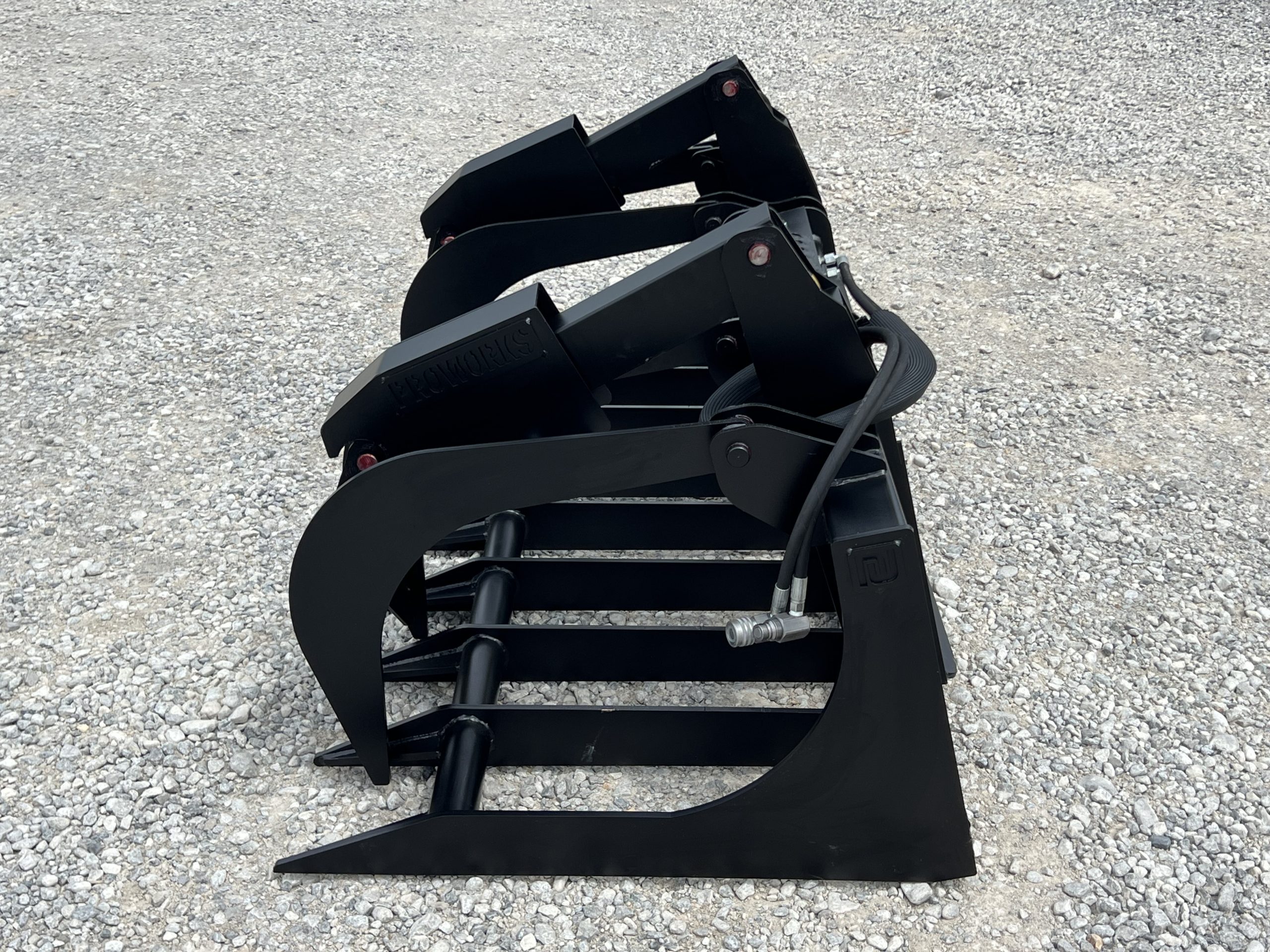 80" Extreme Duty Root Rake Grapple Attachment Fits Skid Steer Quick Attach - Image 9