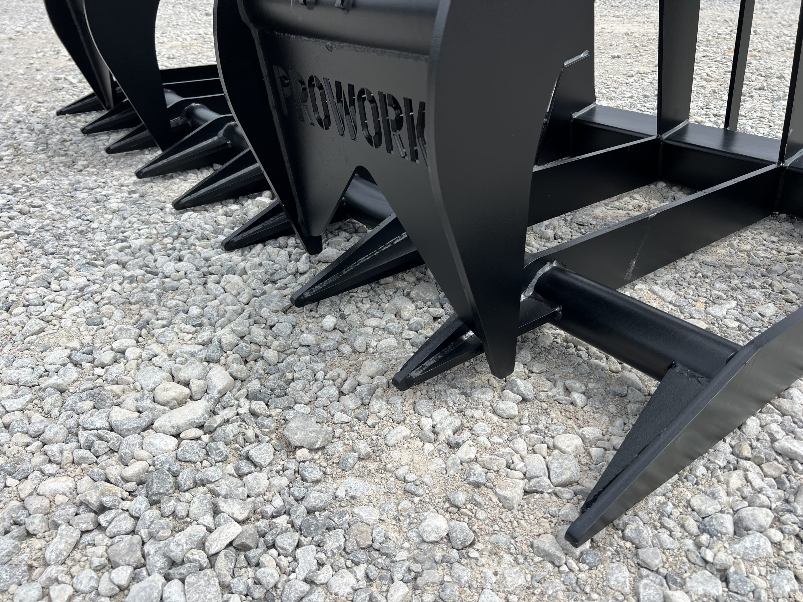 80" Extreme Duty Root Rake Grapple Attachment Fits Skid Steer Quick Attach - Image 10