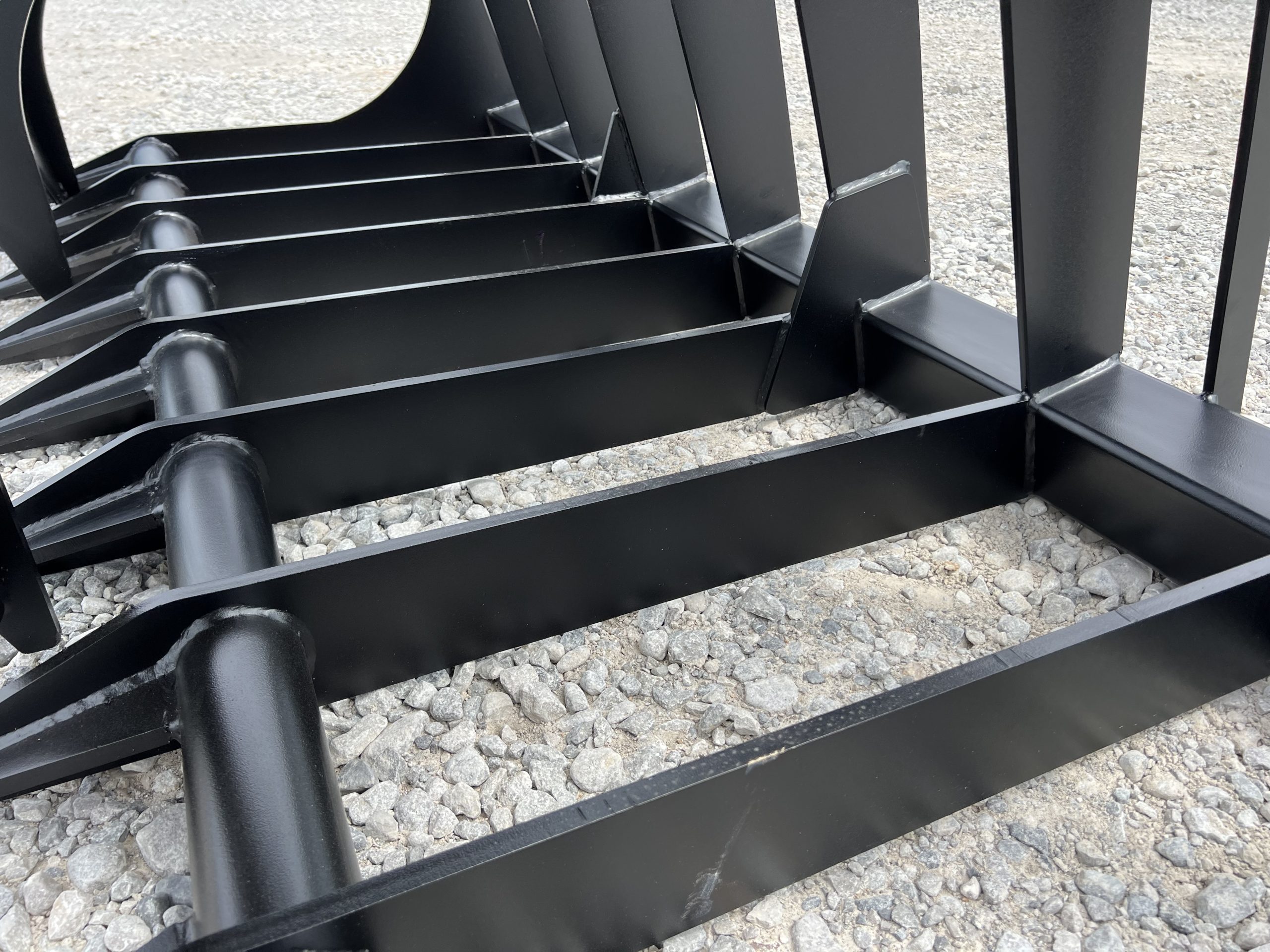 80" Extreme Duty Root Rake Grapple Attachment Fits Skid Steer Quick Attach - Image 11