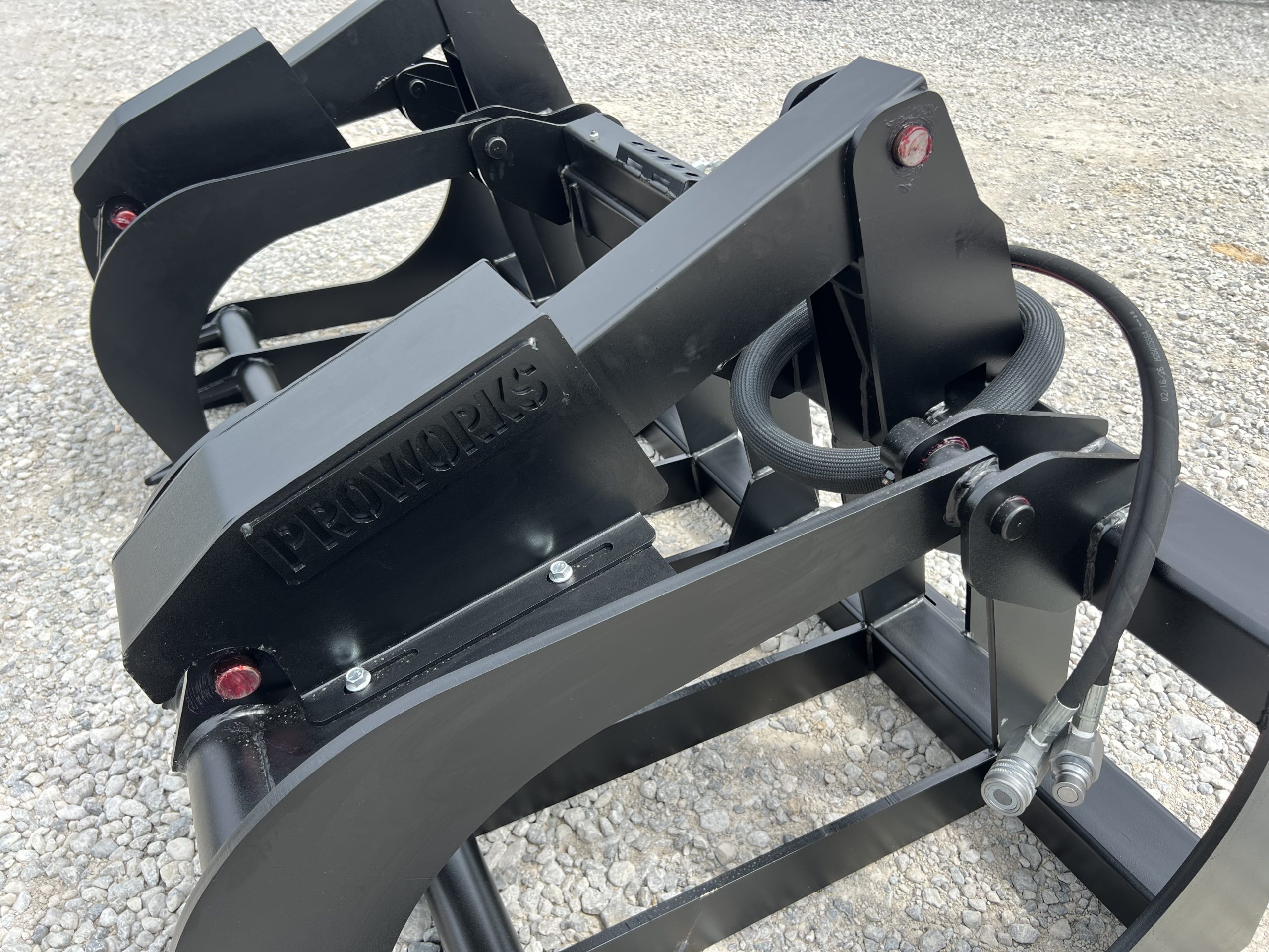 80" Extreme Duty Root Rake Grapple Attachment Fits Skid Steer Quick Attach - Image 12