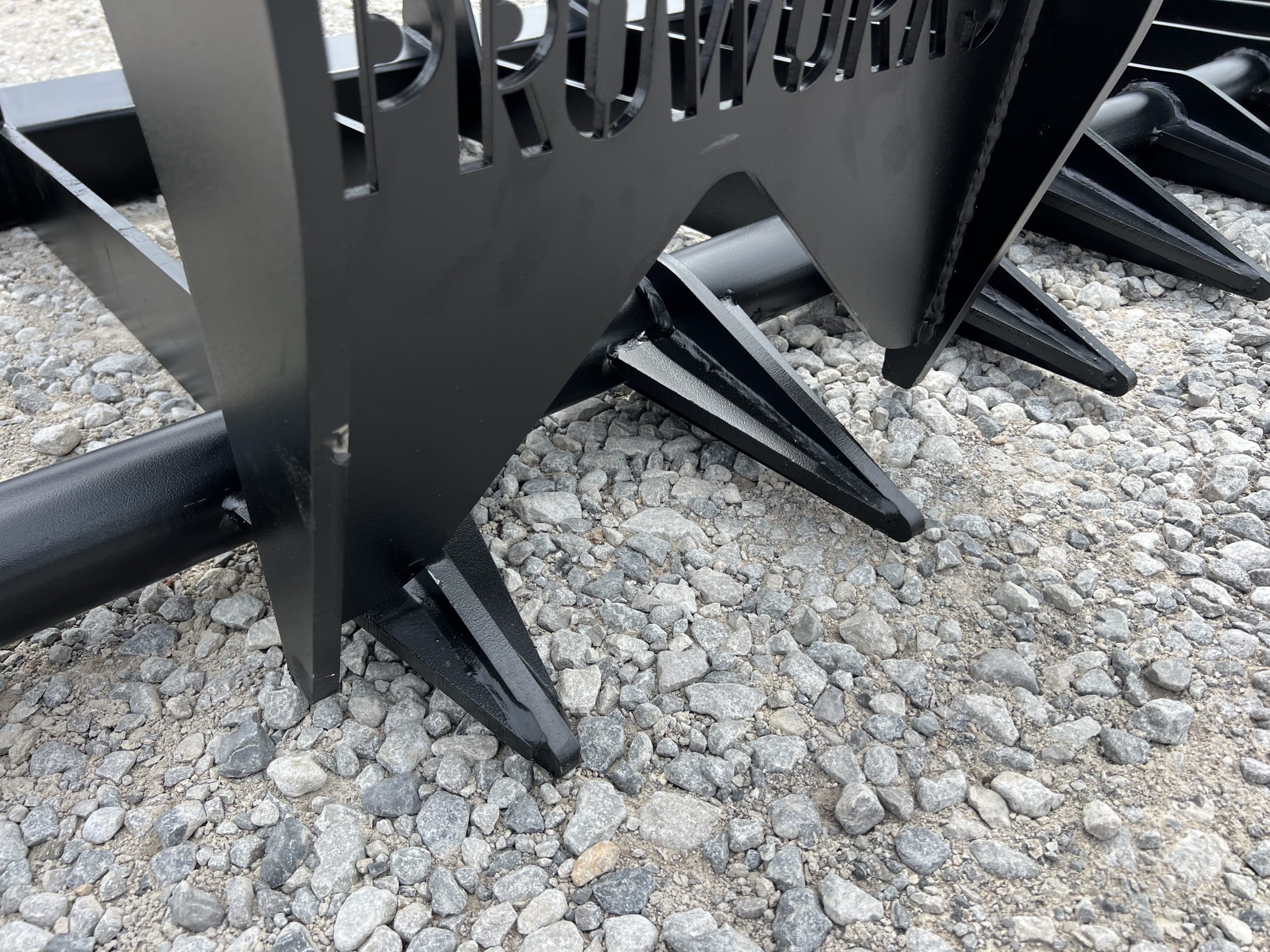 80" Extreme Duty Root Rake Grapple Attachment Fits Skid Steer Quick Attach - Image 15