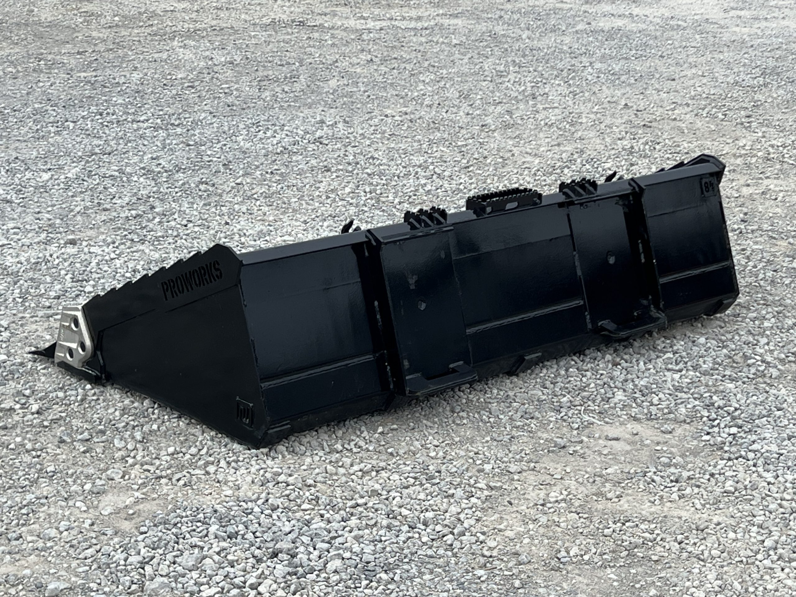 PROWORKS 84" Severe Duty Tooth Bucket Attachment Fits Compact Track Loader - Image 8