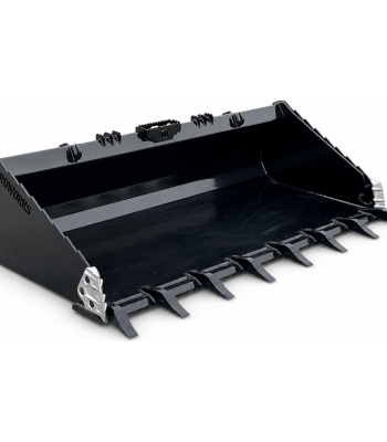 PROWORKS 80" Severe Duty Tooth Bucket Attachment Fits Compact Track Loader
