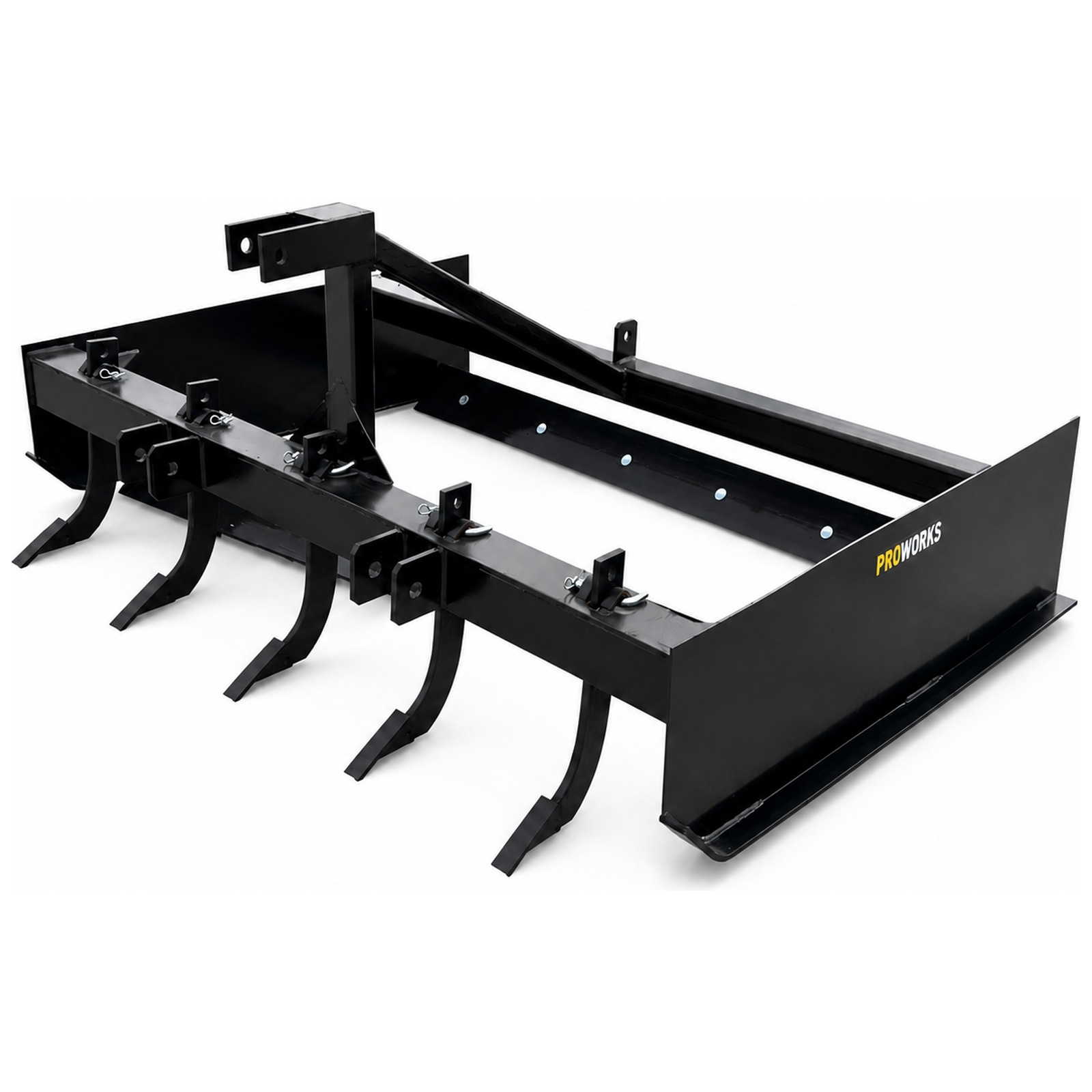 PROWORKS 72" Land Plane Leveler Grader Implement Fits Cat 1 Tractor 3 Point
