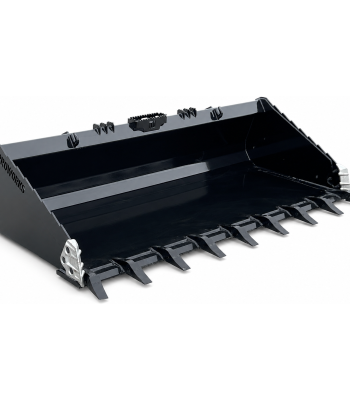 PROWORKS 84" Severe Duty Tooth Bucket Attachment Fits Compact Track Loader