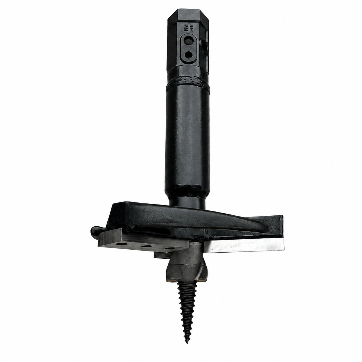 PROWORKS 14" Hex Stump Auger Planer with Steel Cutting Blades and Pilot Bit - Image 2