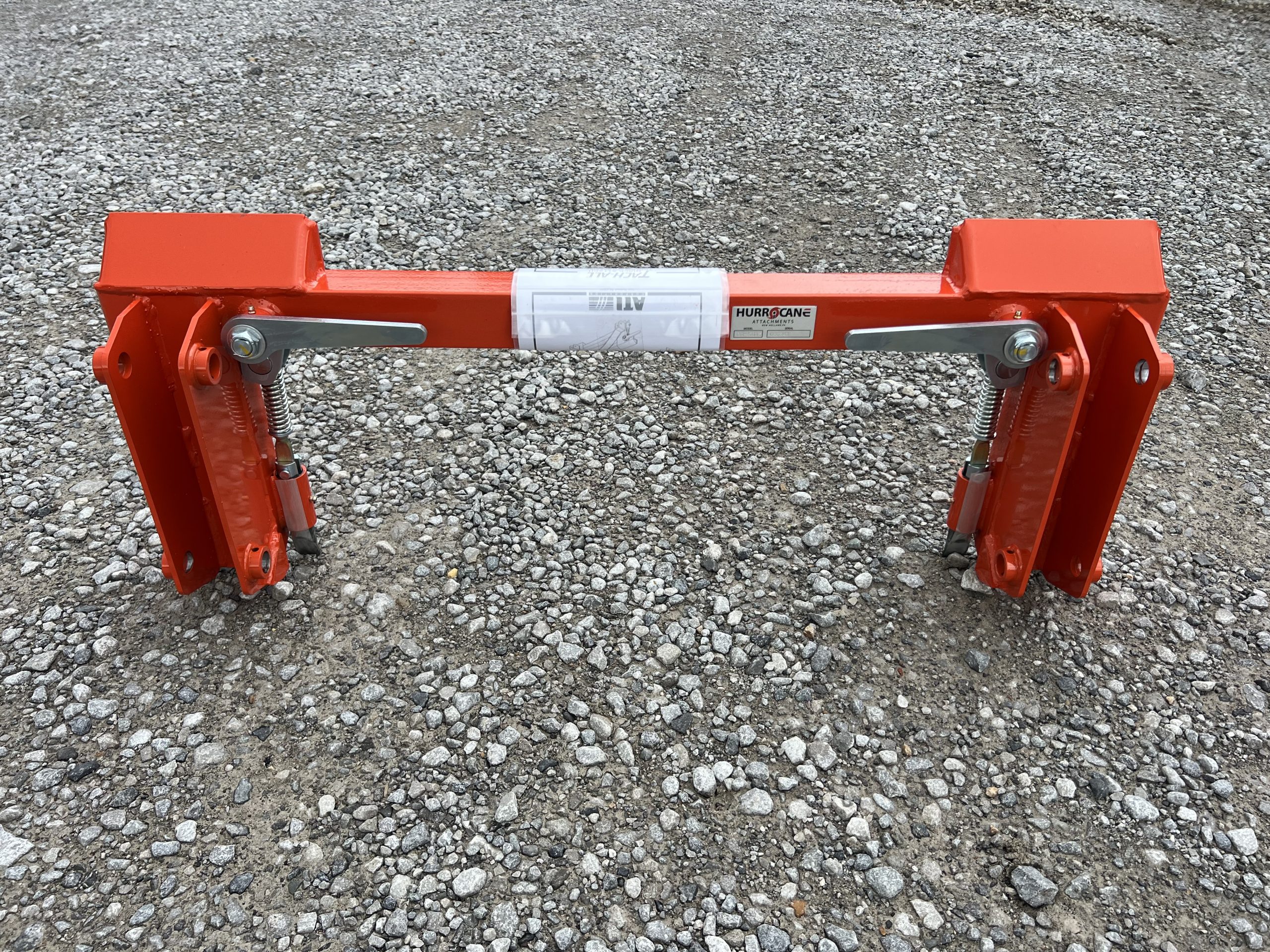 Kubota LA403 Tractor Loader to Skid Steer Quick Attach Adapter Conversion - Image 3