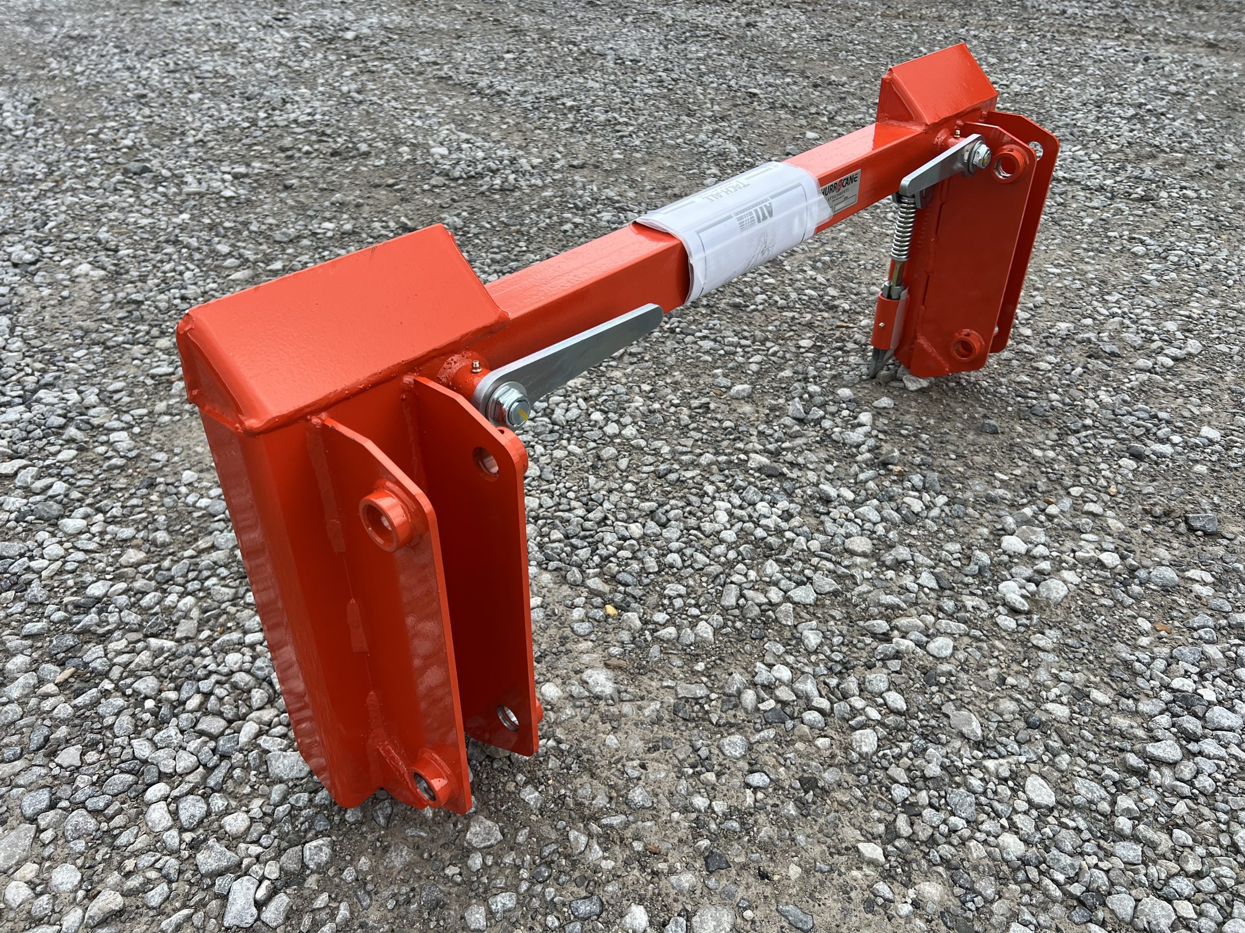 Kubota LA403 Tractor Loader to Skid Steer Quick Attach Adapter Conversion - Image 4