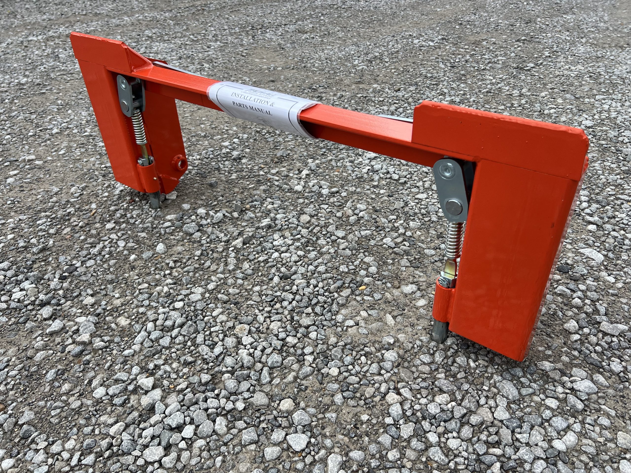 Kubota LA403 Tractor Loader to Skid Steer Quick Attach Adapter Conversion - Image 6