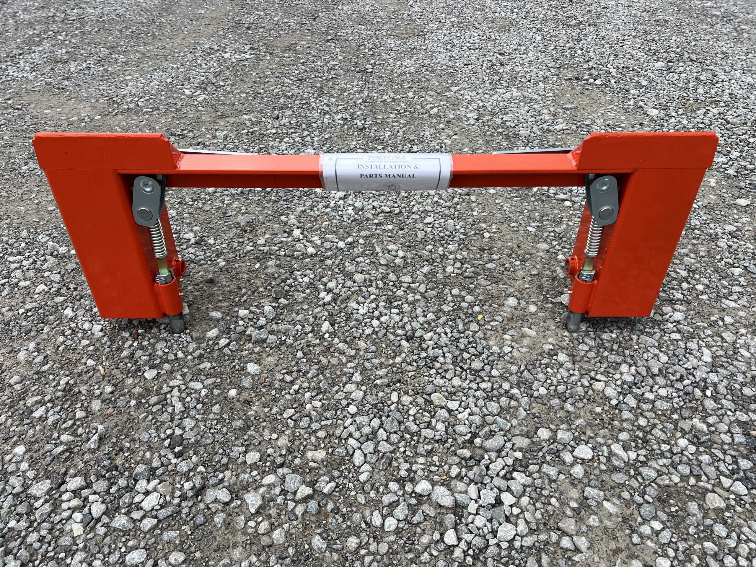 Kubota LA403 Tractor Loader to Skid Steer Quick Attach Adapter Conversion - Image 7