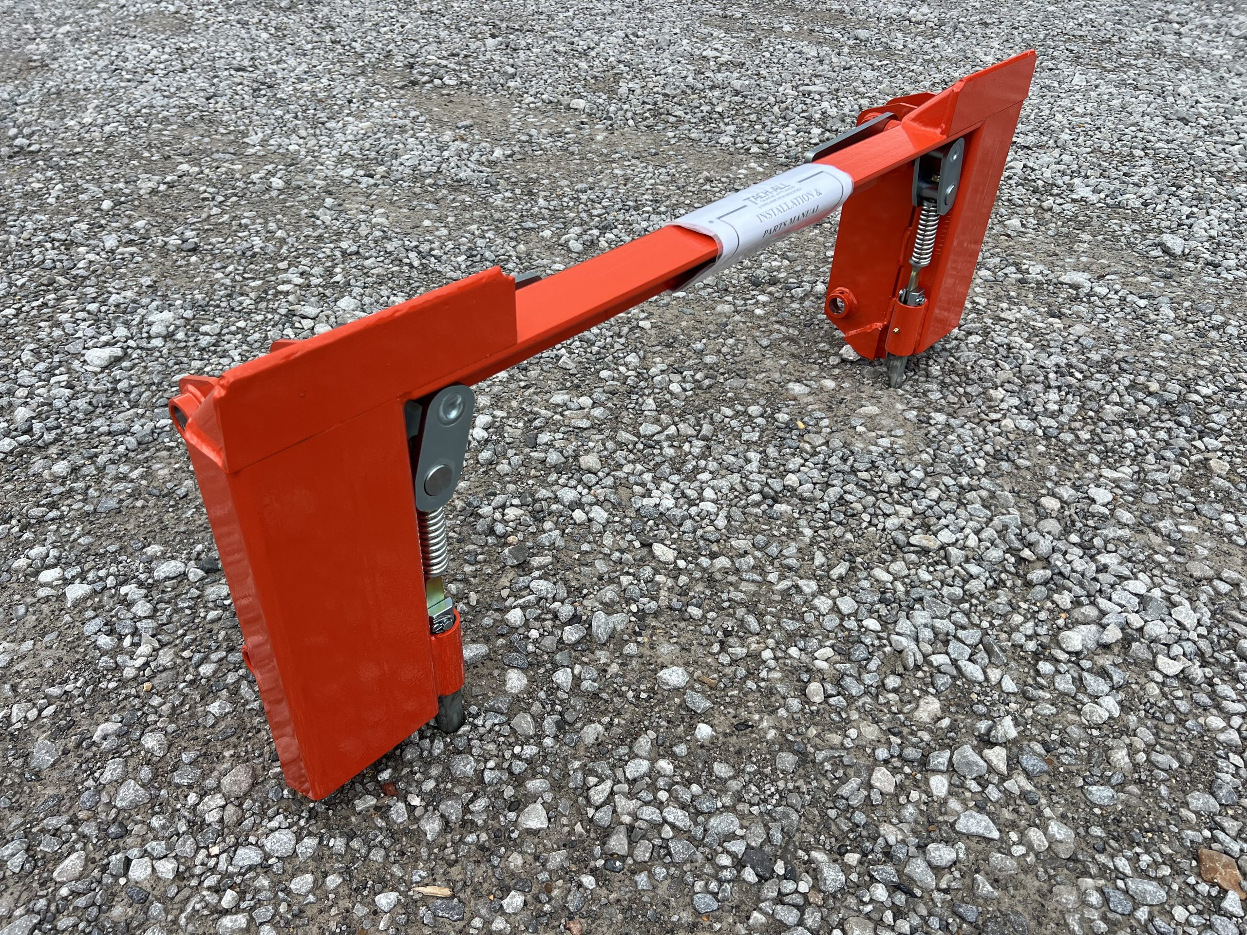 Kubota LA403 Tractor Loader to Skid Steer Quick Attach Adapter Conversion - Image 8
