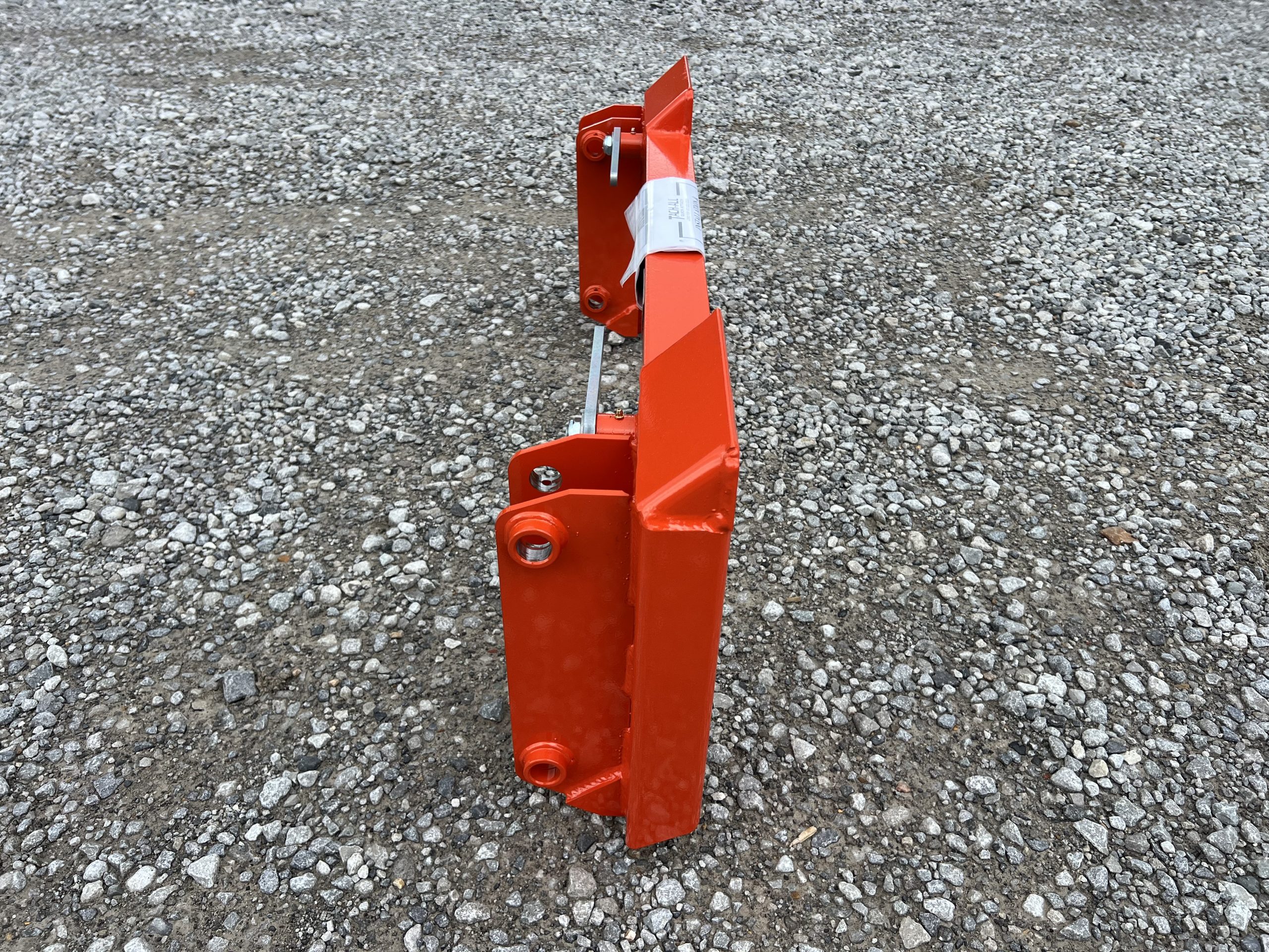Kubota LA403 Tractor Loader to Skid Steer Quick Attach Adapter Conversion - Image 9