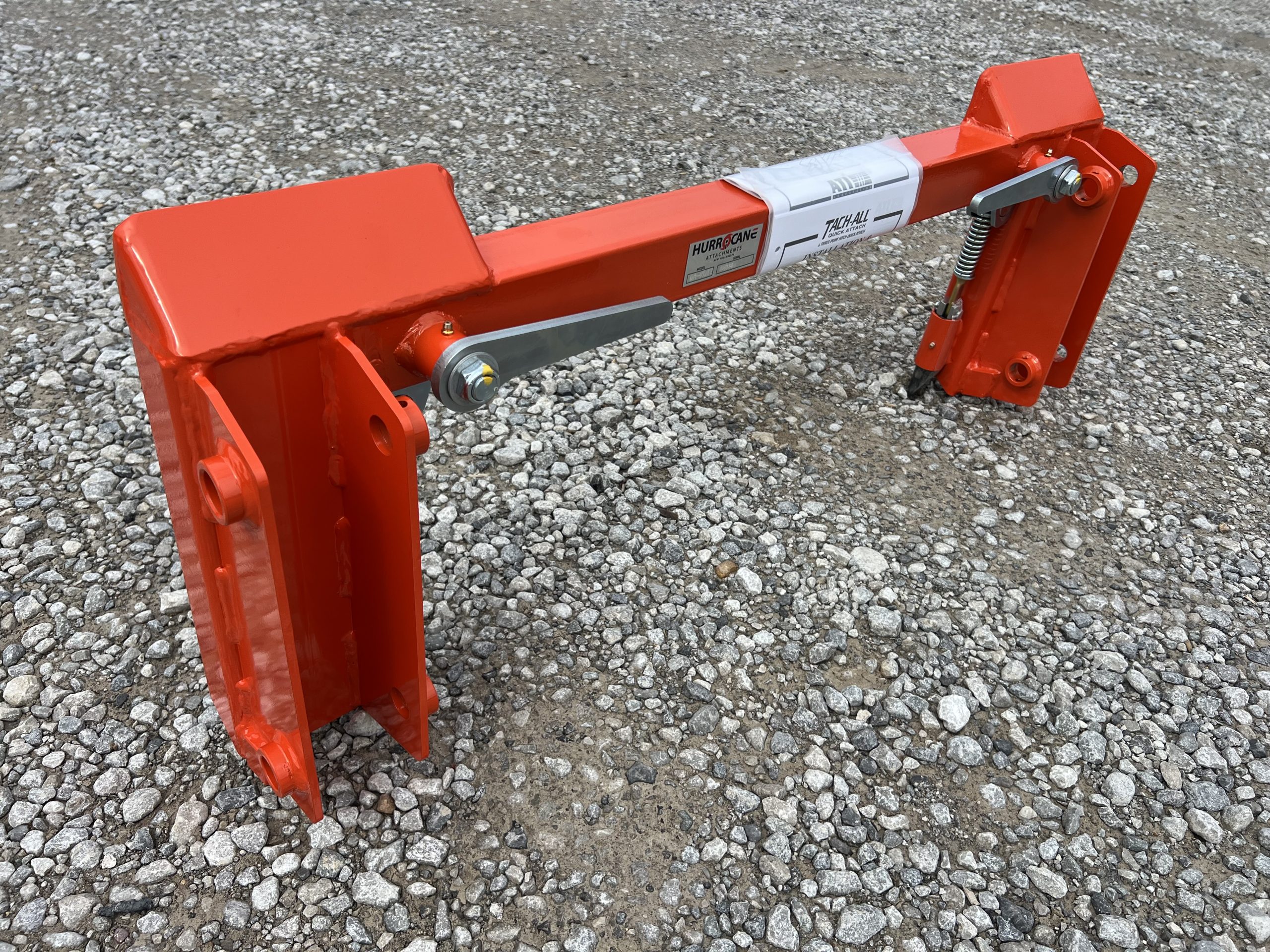 Kubota LA463 LA513 Tractor Loader to Skid Steer Quick Attach Adapter Conversion - Image 4