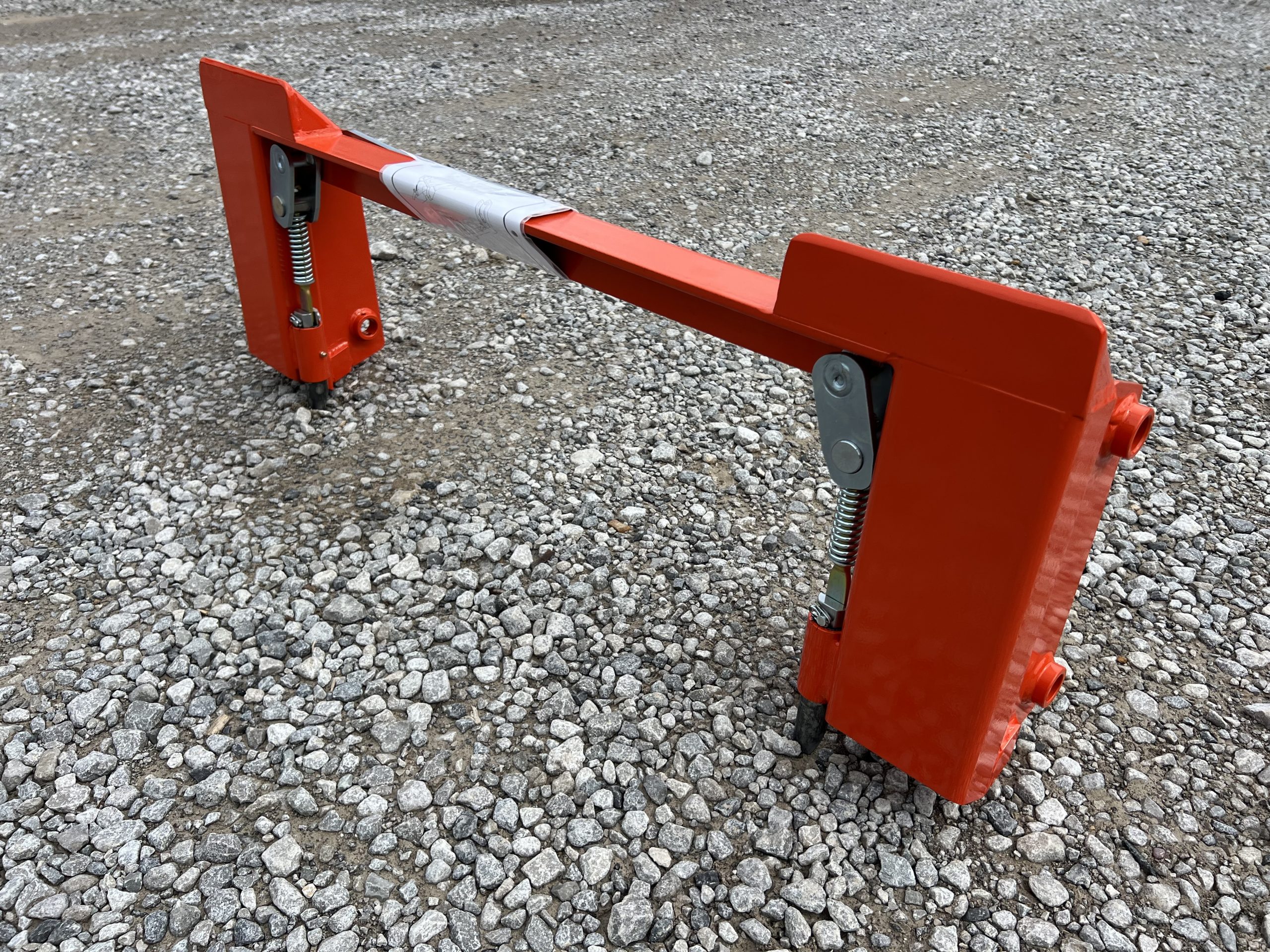 Kubota LA463 LA513 Tractor Loader to Skid Steer Quick Attach Adapter Conversion - Image 6