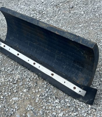 2018 Quick Attach Erskine 48" Snow Angle Blade Rubber Edge Attachment Mini Skid Steer