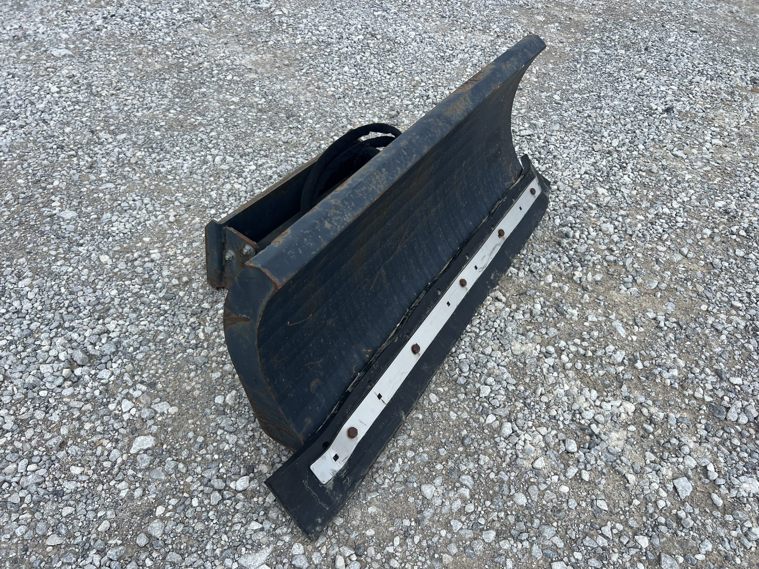 2018 Quick Attach Erskine 48" Snow Angle Blade Rubber Edge Attachment Mini Skid Steer - Image 4