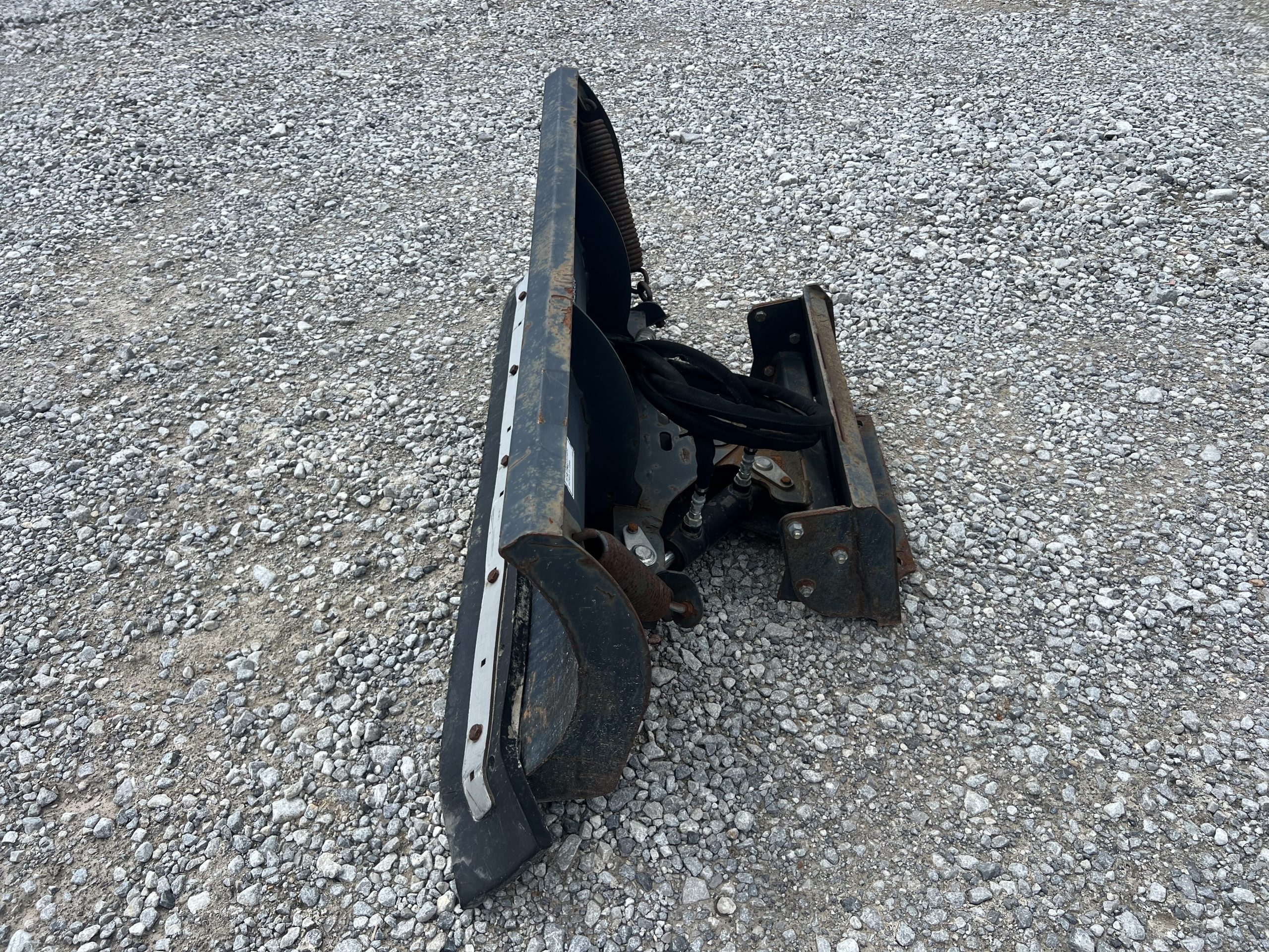 2018 Quick Attach Erskine 48" Snow Angle Blade Rubber Edge Attachment Mini Skid Steer - Image 9