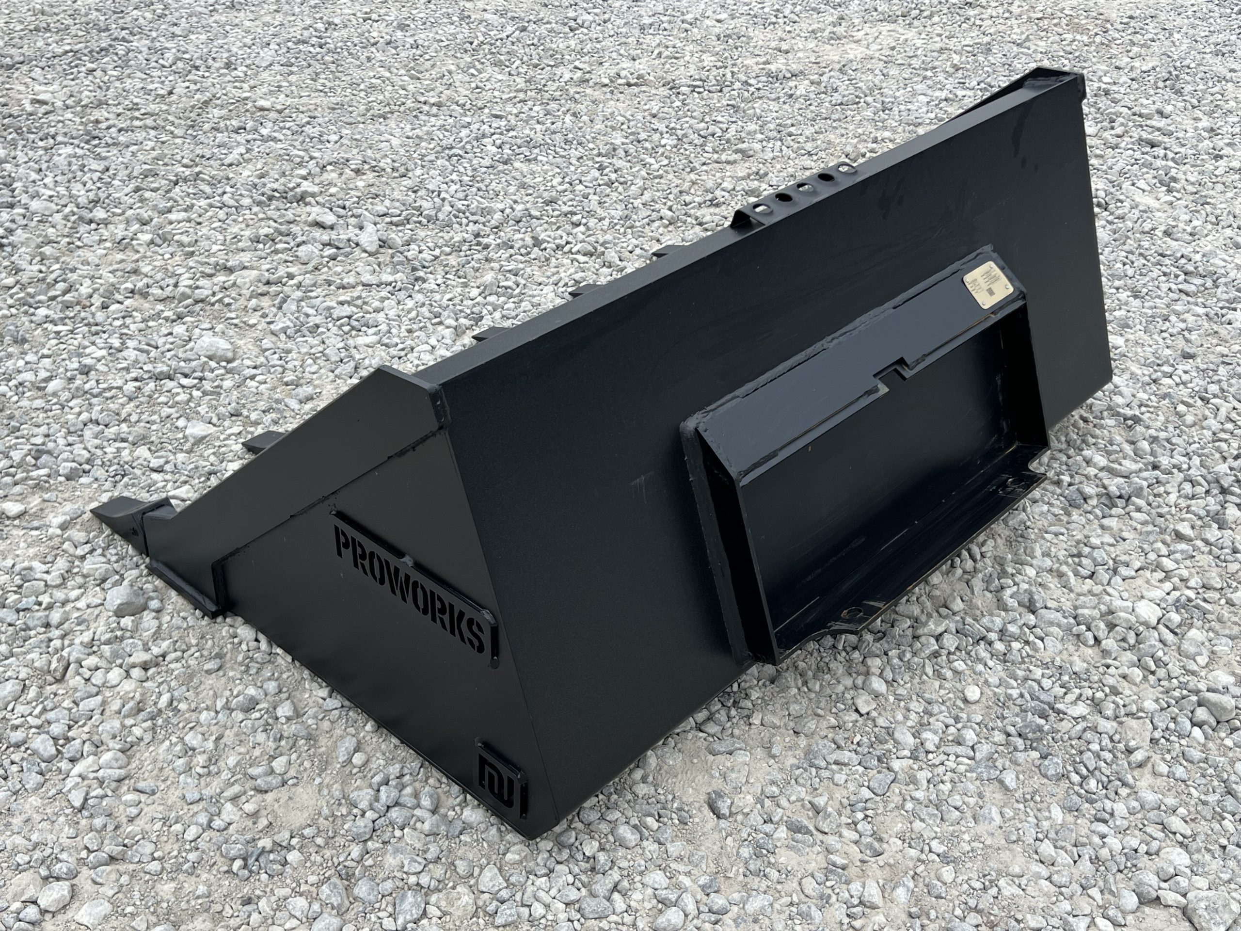 PROWORKS 48" Tooth Dirt Bucket Attachment 20" Tall Fits Mini Universal Skid Steer - Image 8