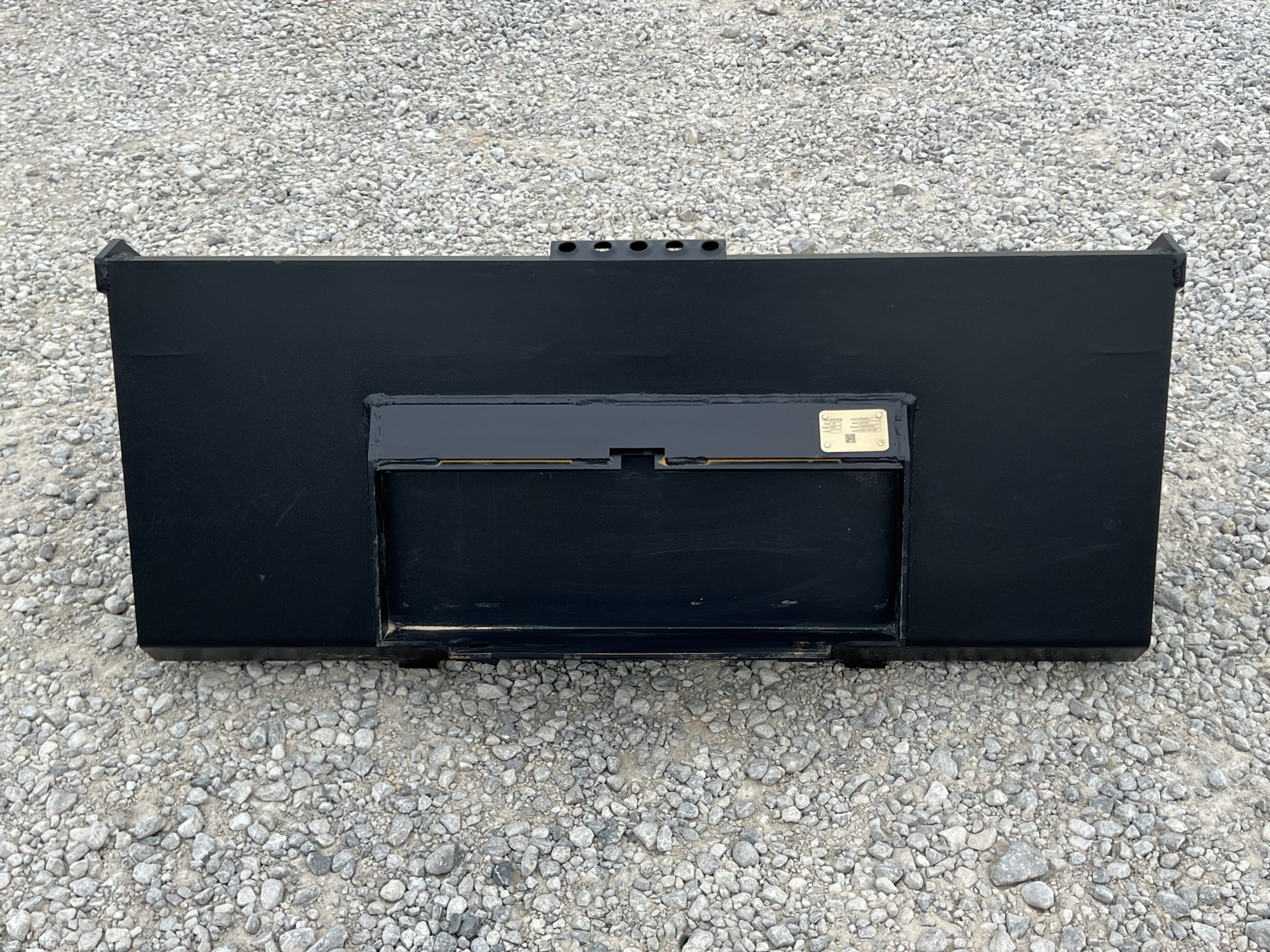 PROWORKS 48″ Smooth Dirt Bucket Attachment 20″ Tall Fits Mini Universal Skid Steer - Image 7