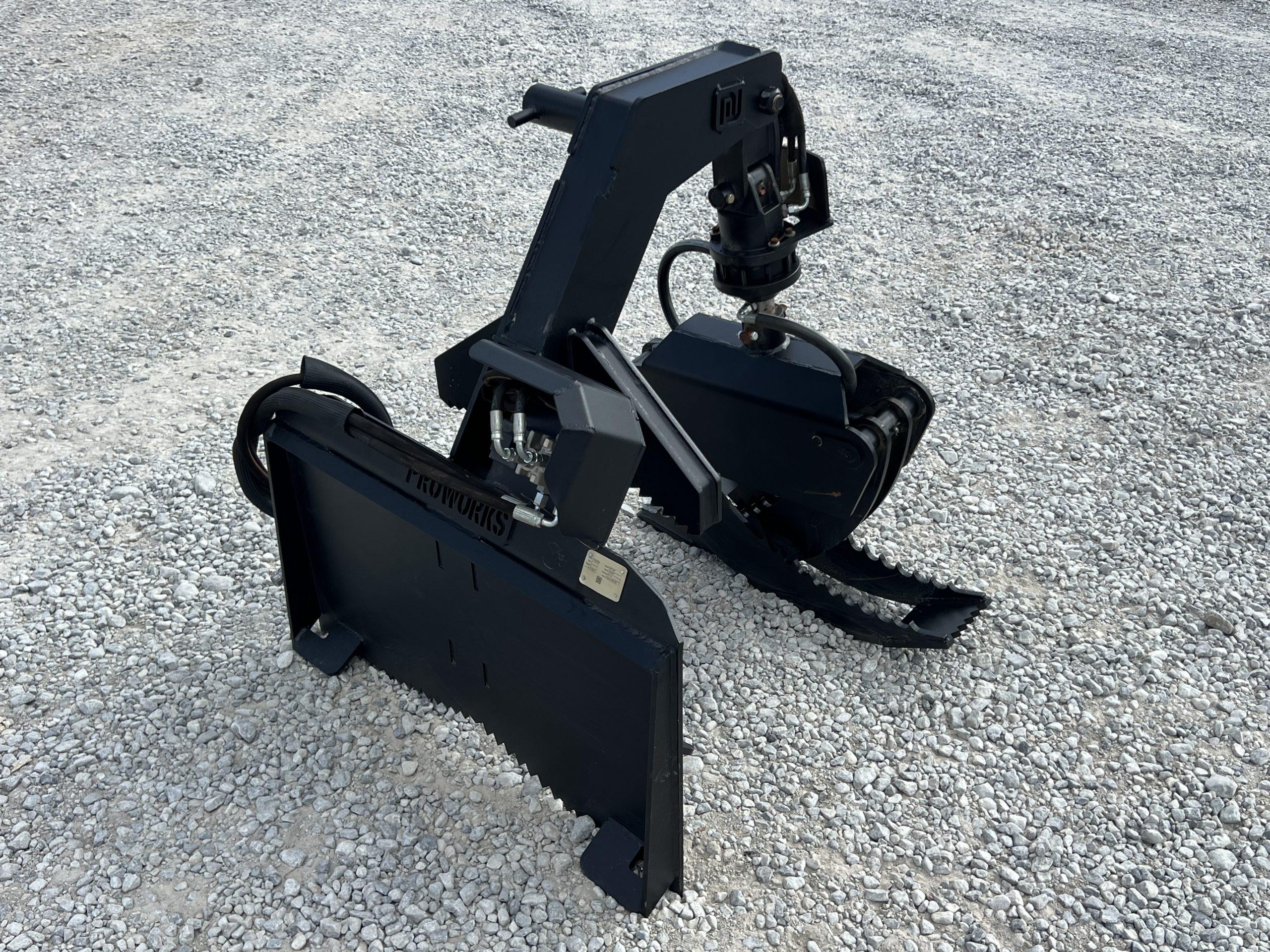 Proworks 62" Log Grapple Hydraulic Rotation Fits Bobcat MT100 MT55 S70 Mini Skid Steer - Image 6