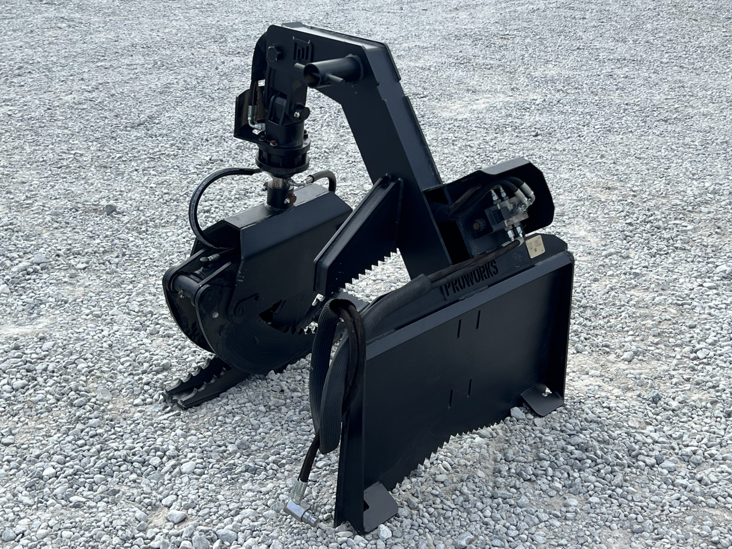 Proworks 62" Log Grapple Hydraulic Rotation Fits Bobcat MT100 MT55 S70 Mini Skid Steer - Image 8