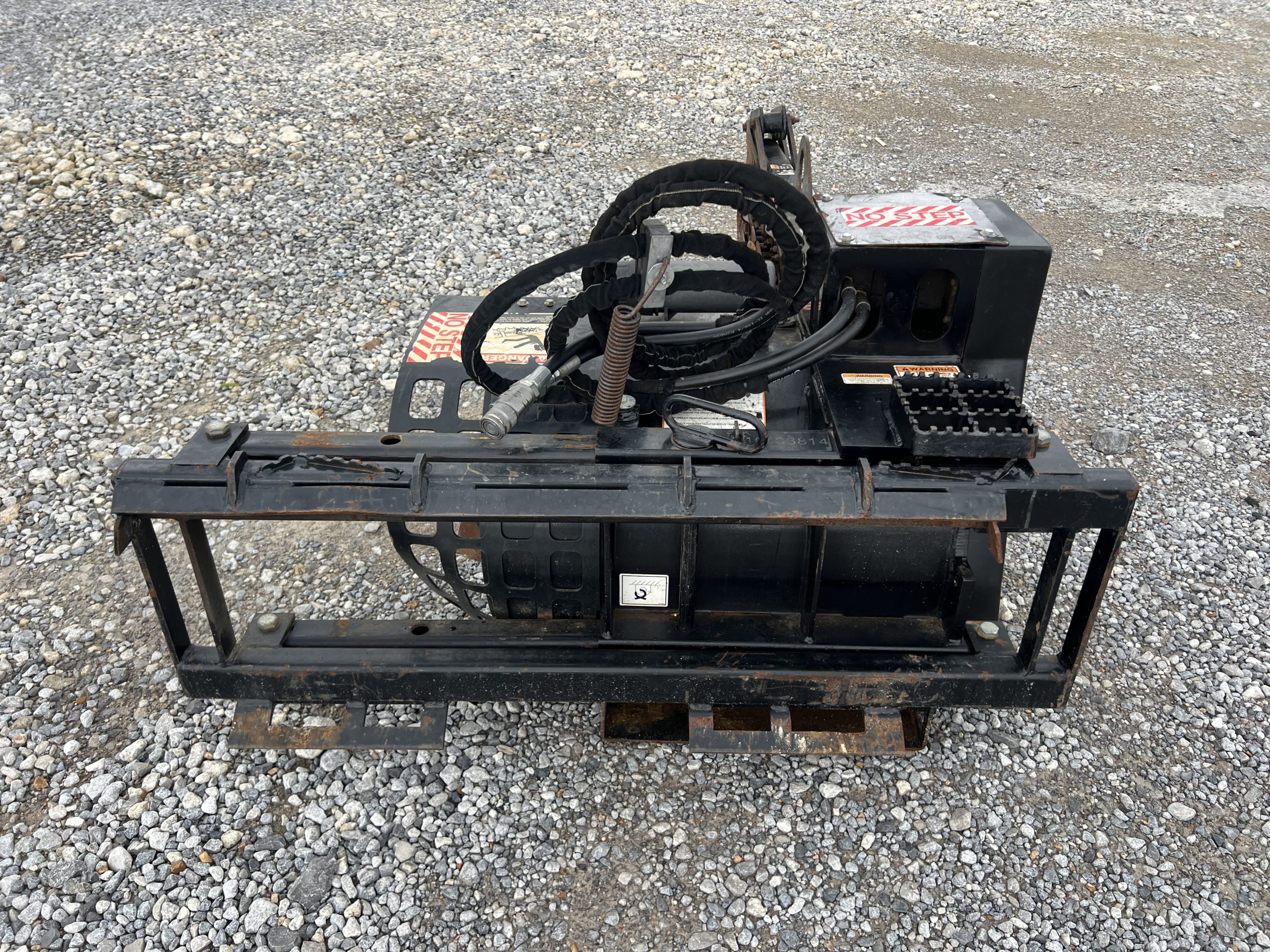 2022 Bradco 625 36" x 6" Trencher Attachment Dirt Teeth Fits Skid Steer Loader - Image 8