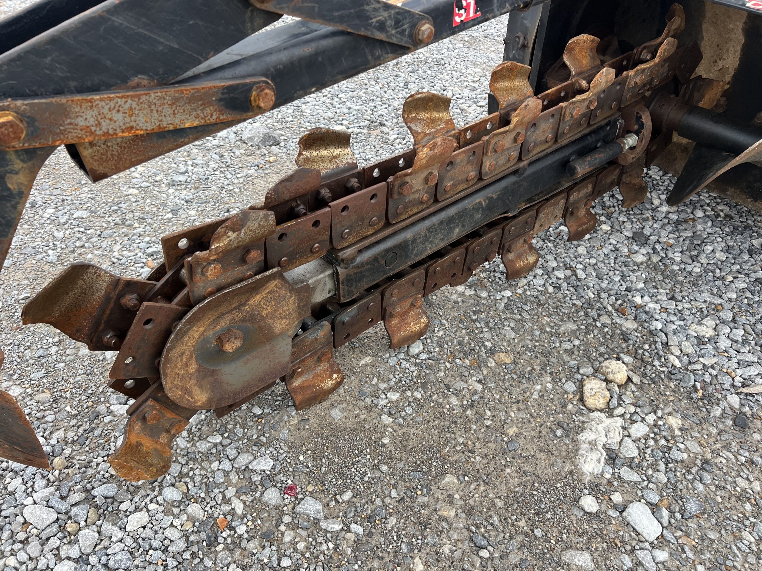 2022 Bradco 625 36" x 6" Trencher Attachment Dirt Teeth Fits Skid Steer Loader - Image 13