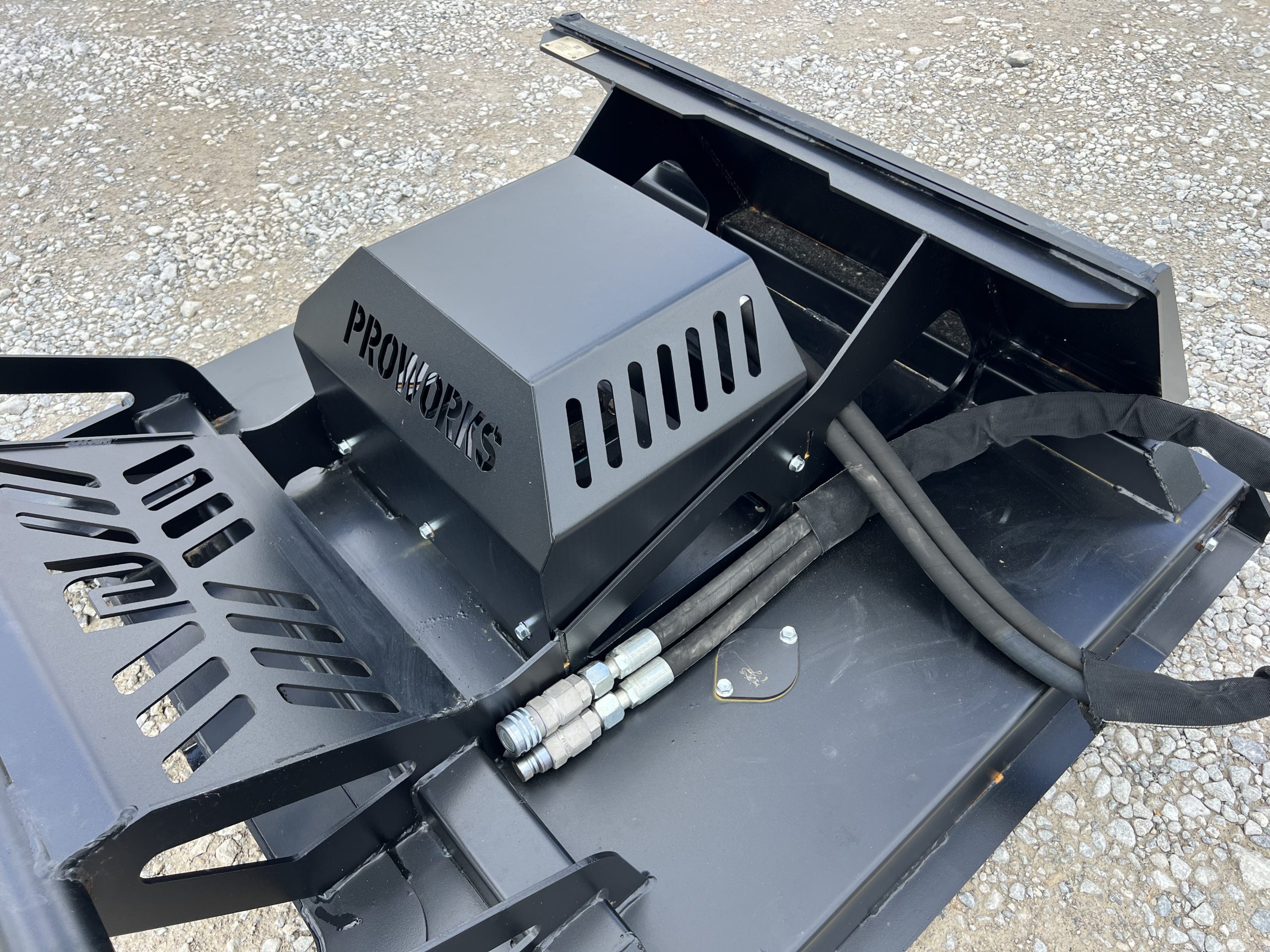 PROWORKS Open Front 42” Direct Drive Brush Cutter Bobcat MT100 MT85 S70 Mini Skid Steer - Image 11