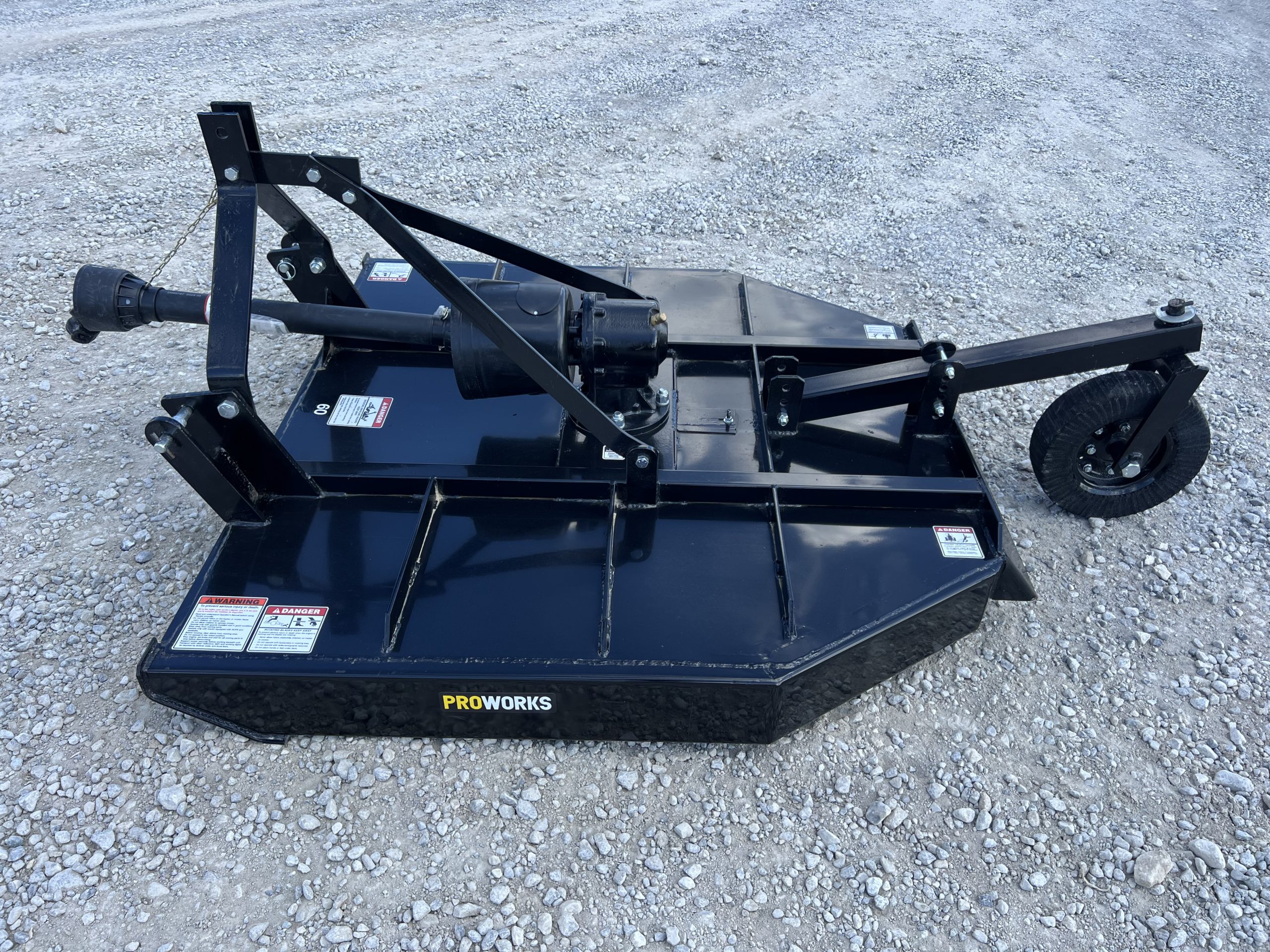 PROWORKS 60" Rotary Cutter 5 ft Bush Hog Cat 1 2 Tractor Mower 90 HP USA - Image 9