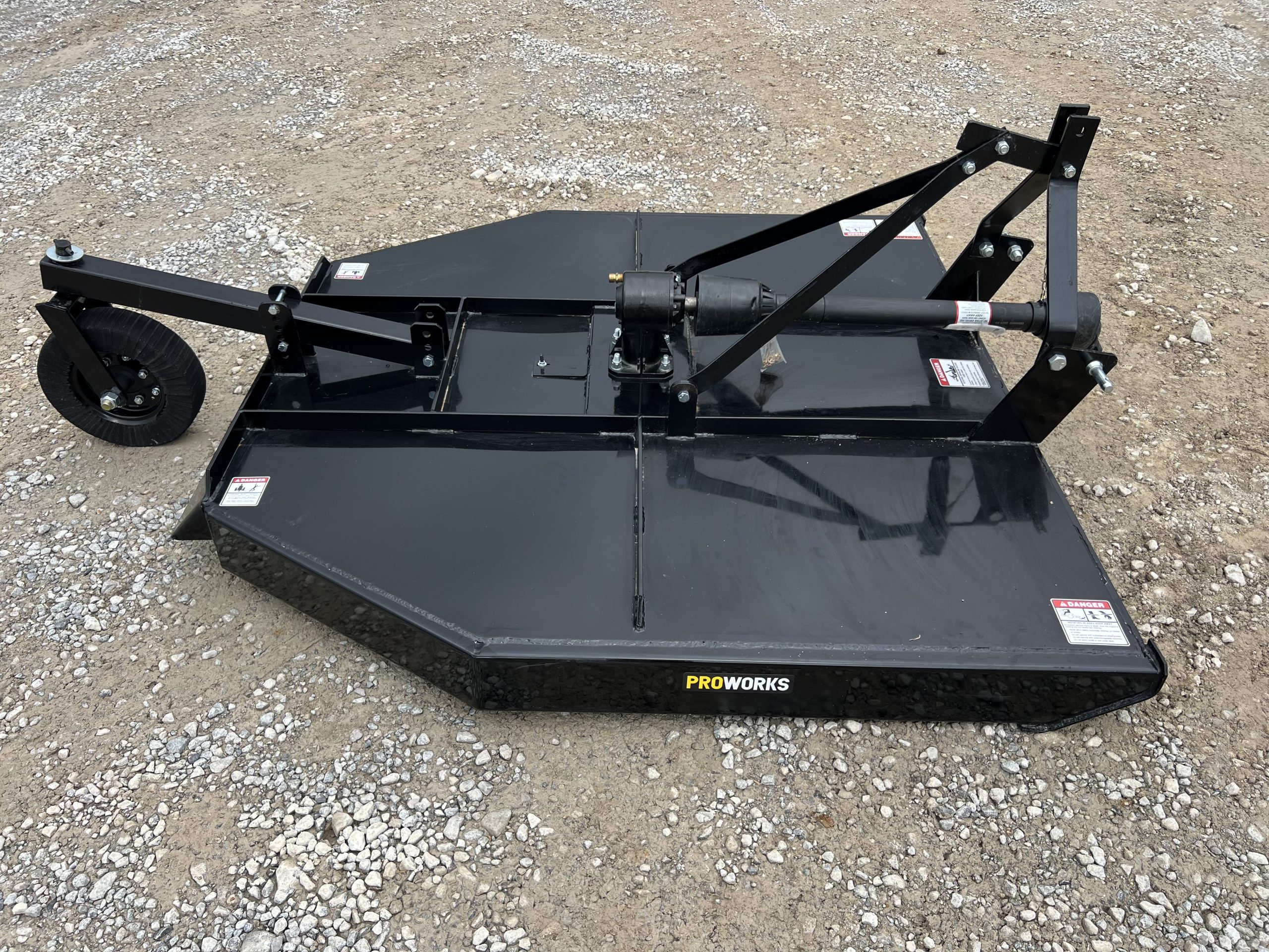 PROWORKS 72" Rotary Cutter 6 ft Bush Hog Cat 1 Tractor Mower 40 HP USA - Image 5