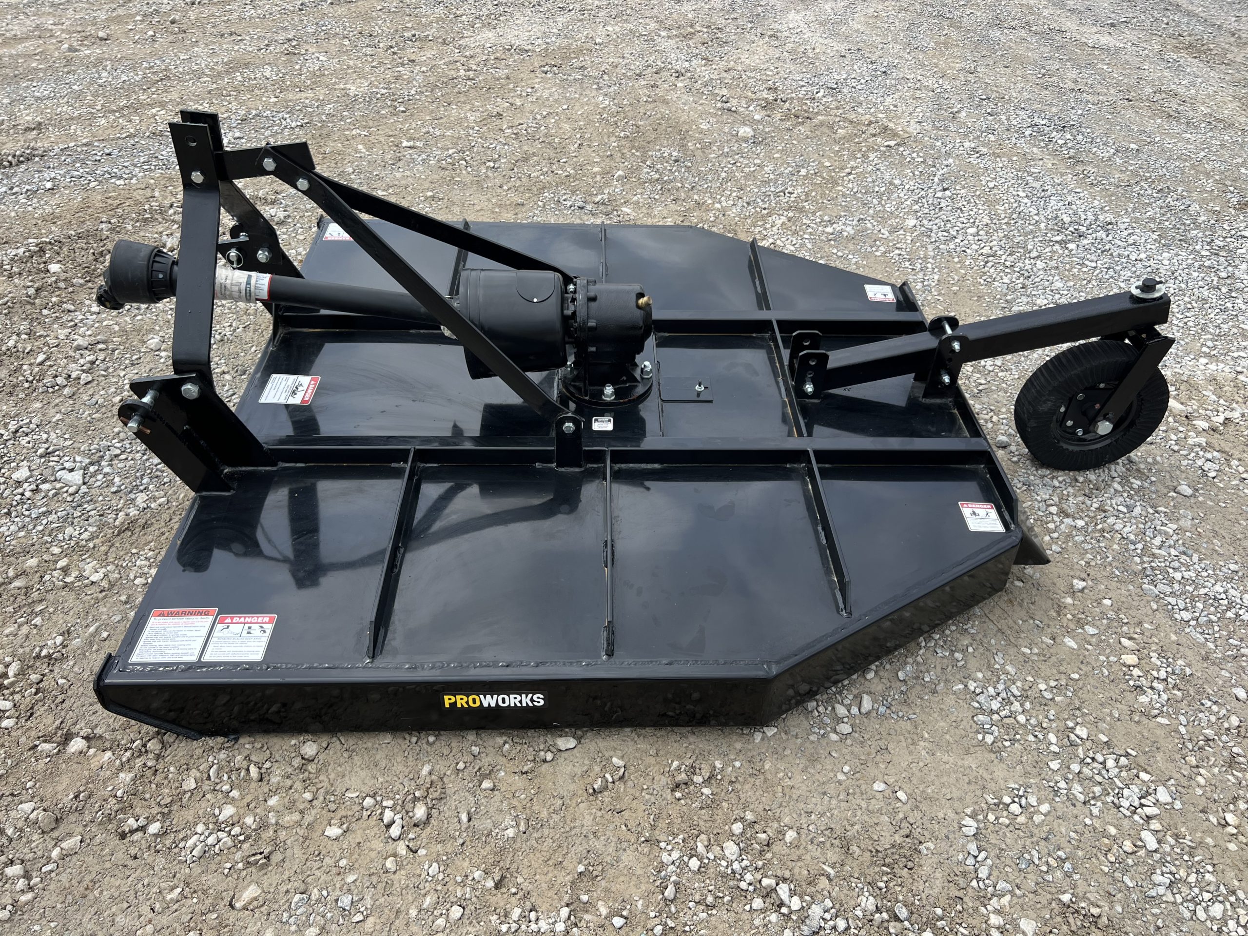 PROWORKS 72" Rotary Cutter 6 ft Bush Hog Cat 1 2 Tractor Mower 90 HP USA - Image 9