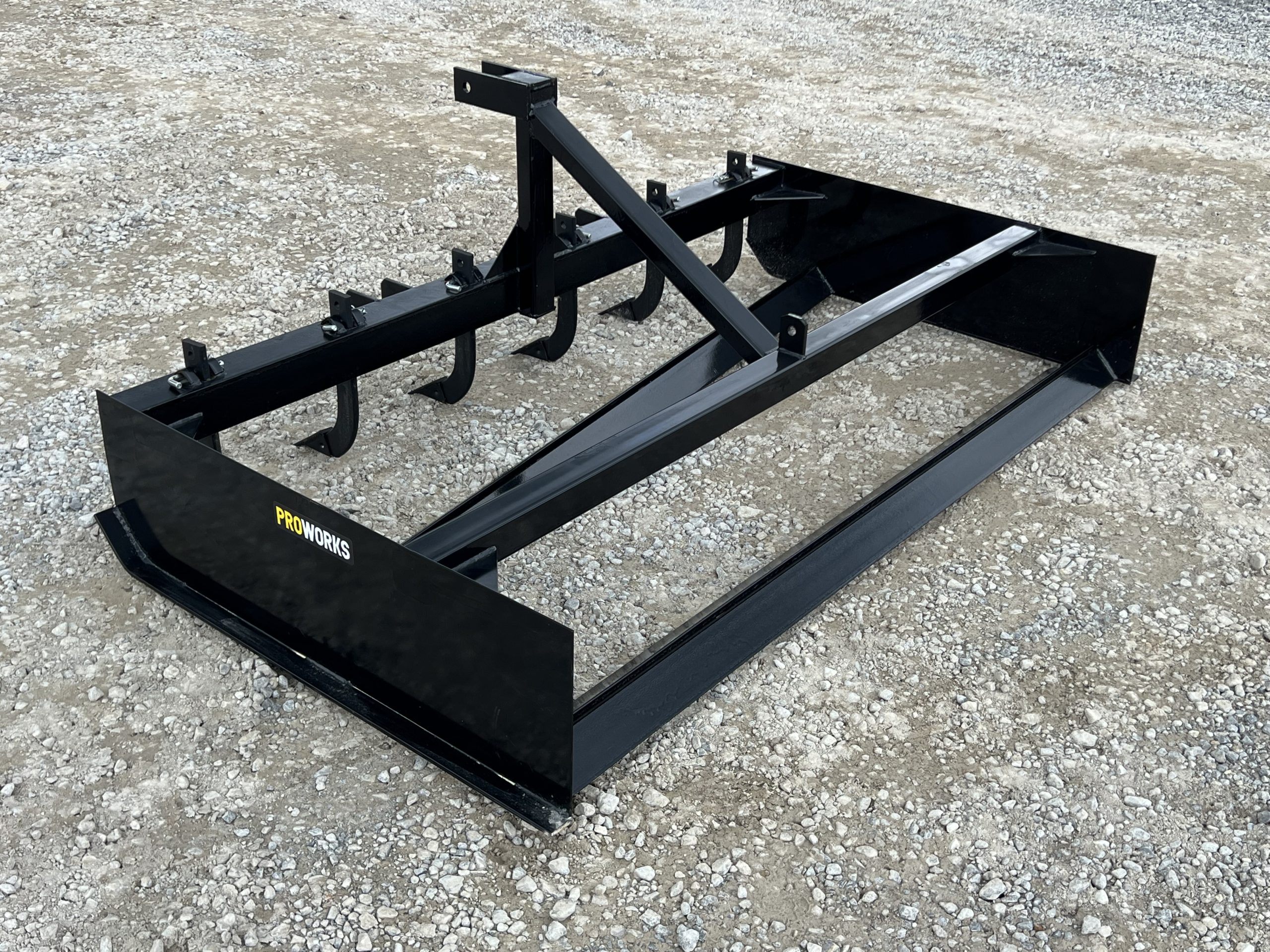 PROWORKS 84" Land Plane Leveler Grader Implement Fits Cat 1 Tractor 3 Point - Image 8