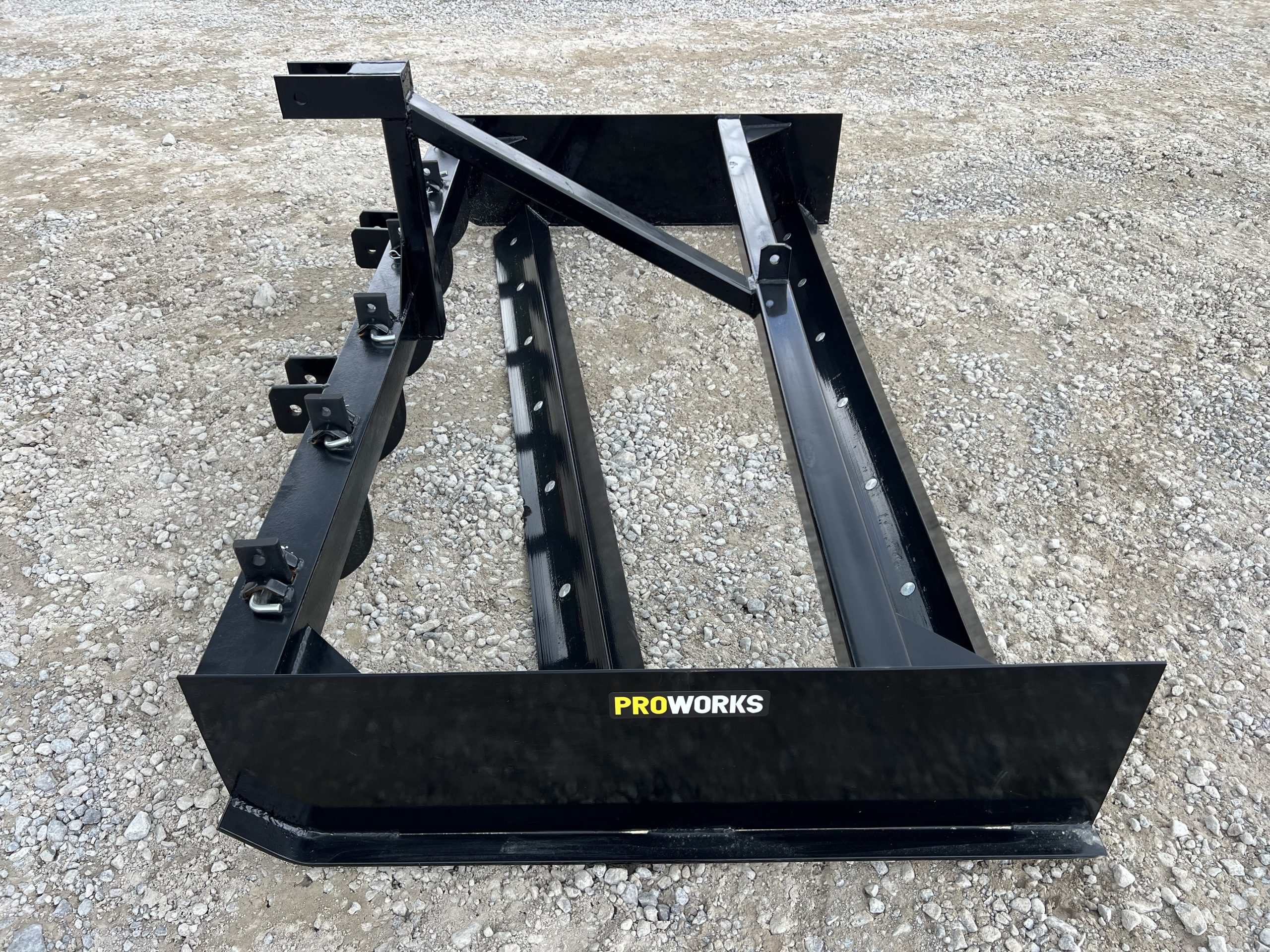 PROWORKS 84" Land Plane Leveler Grader Implement Fits Cat 1 Tractor 3 Point - Image 9