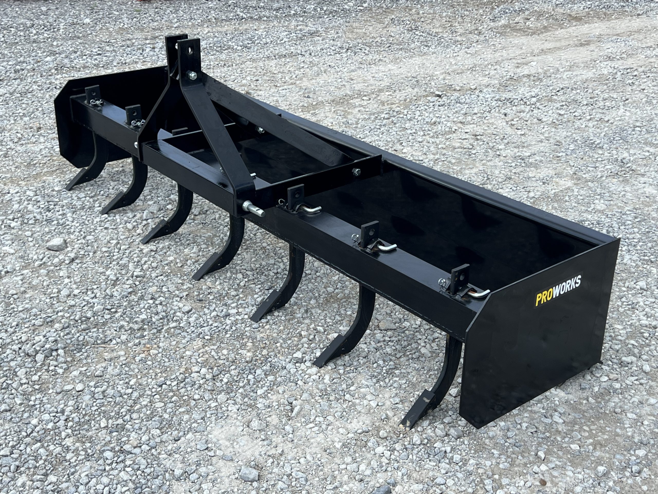 PROWORKS 96" Box Blade Scraper Grader Fits 3 Point Hitch Compact Tractor - Image 2