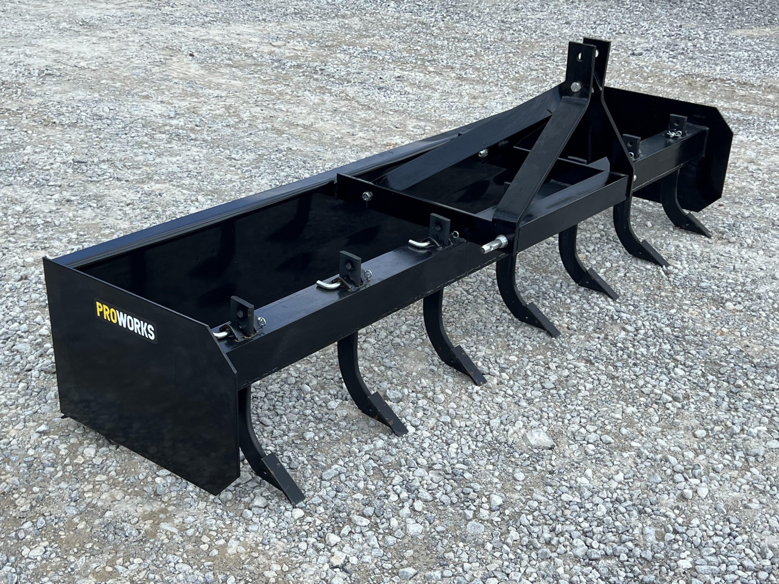 PROWORKS 96" Box Blade Scraper Grader Fits 3 Point Hitch Compact Tractor - Image 4